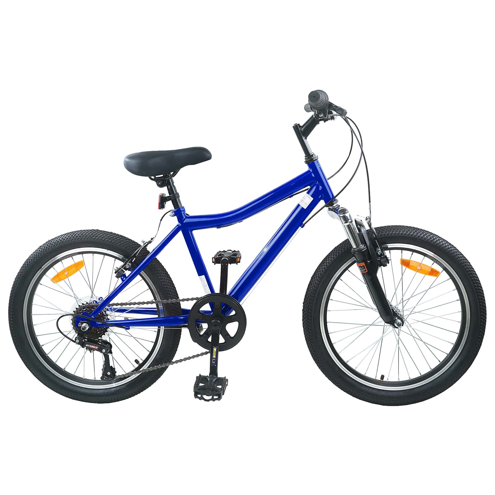 vidaXL Kinderfiets 24 Inch 6-Speed voor 8-12 jaar oud Rood
