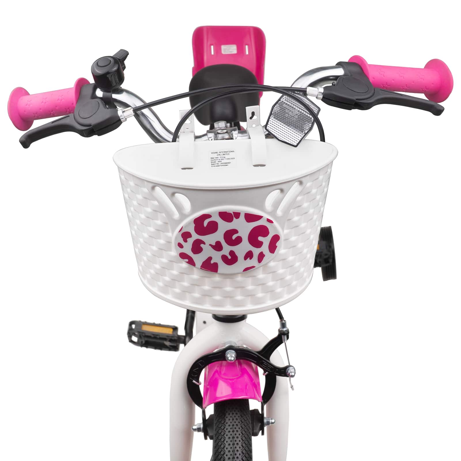 vidaXL Kinderfiets 20 Inch voor 6-11 jaar oud Donkerroze