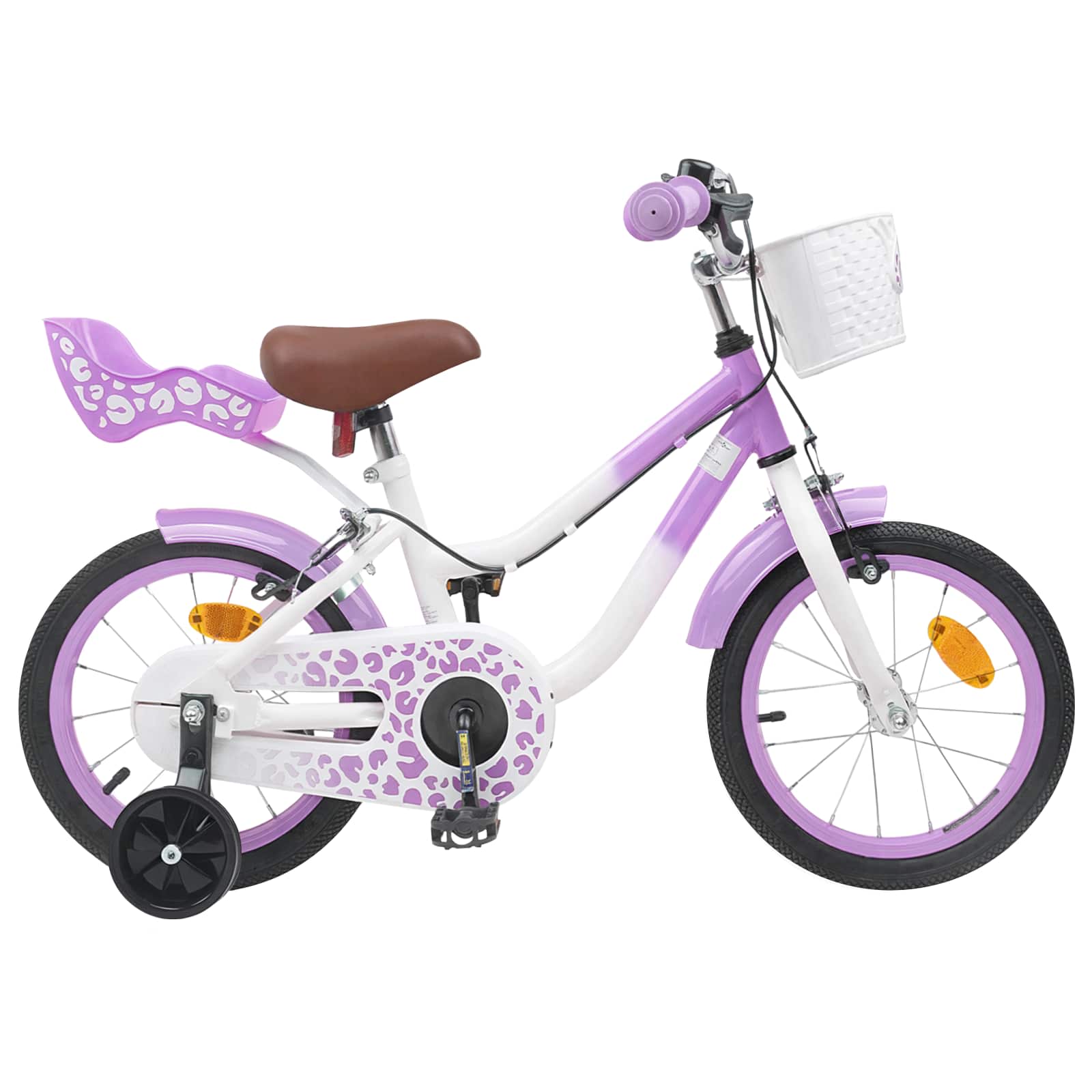 vidaXL Kinderfiets 20 Inch voor 6-11 jaar oud Donkerroze