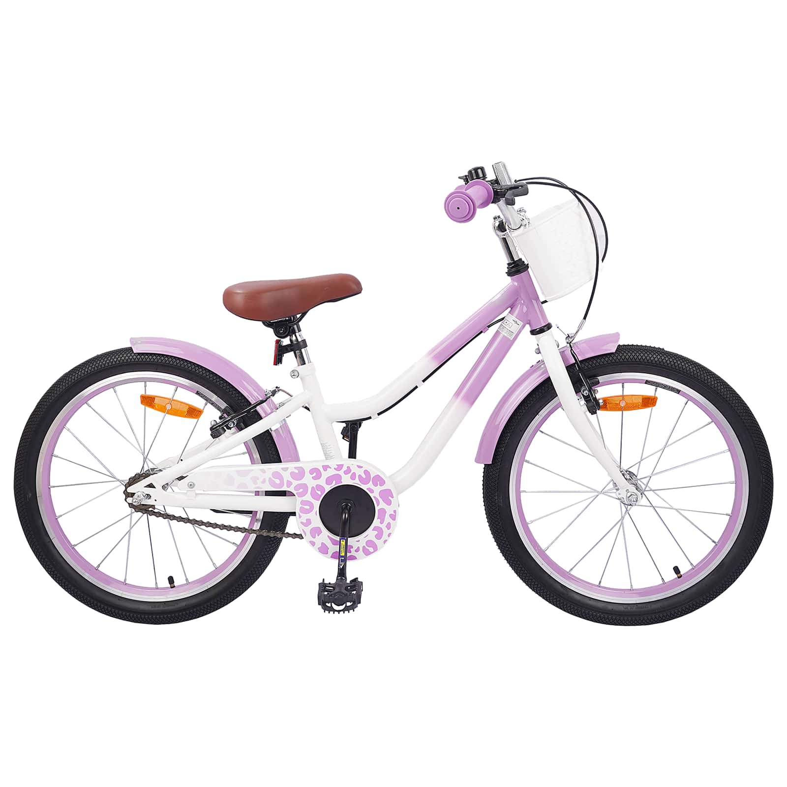 vidaXL Kinderfiets 20 Inch voor 6-11 jaar oud Donkerroze