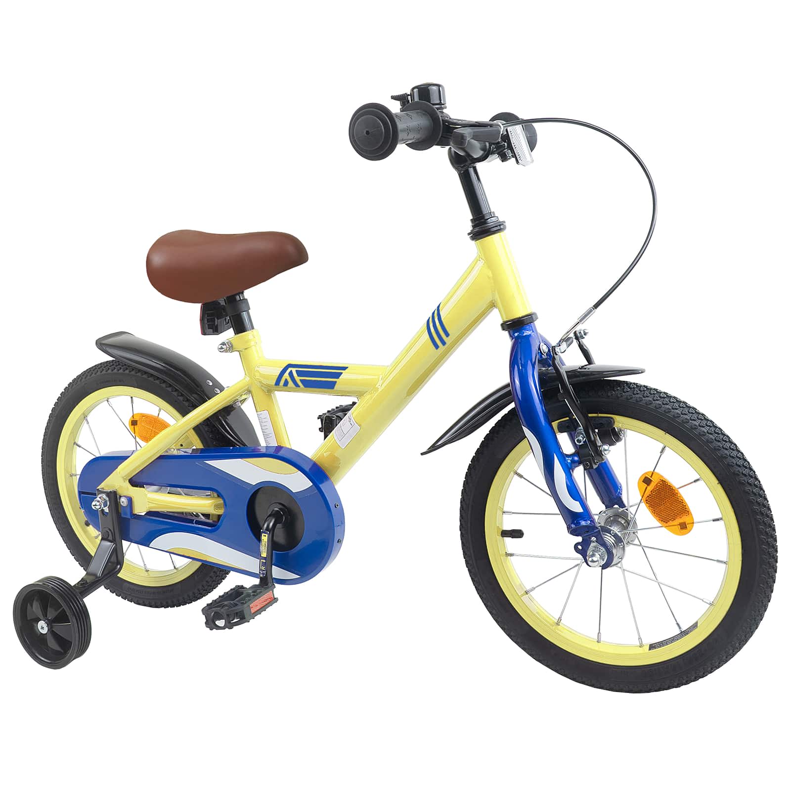 vidaXL Kinderfiets 20 Inch voor 6-11 jaar oud Geel