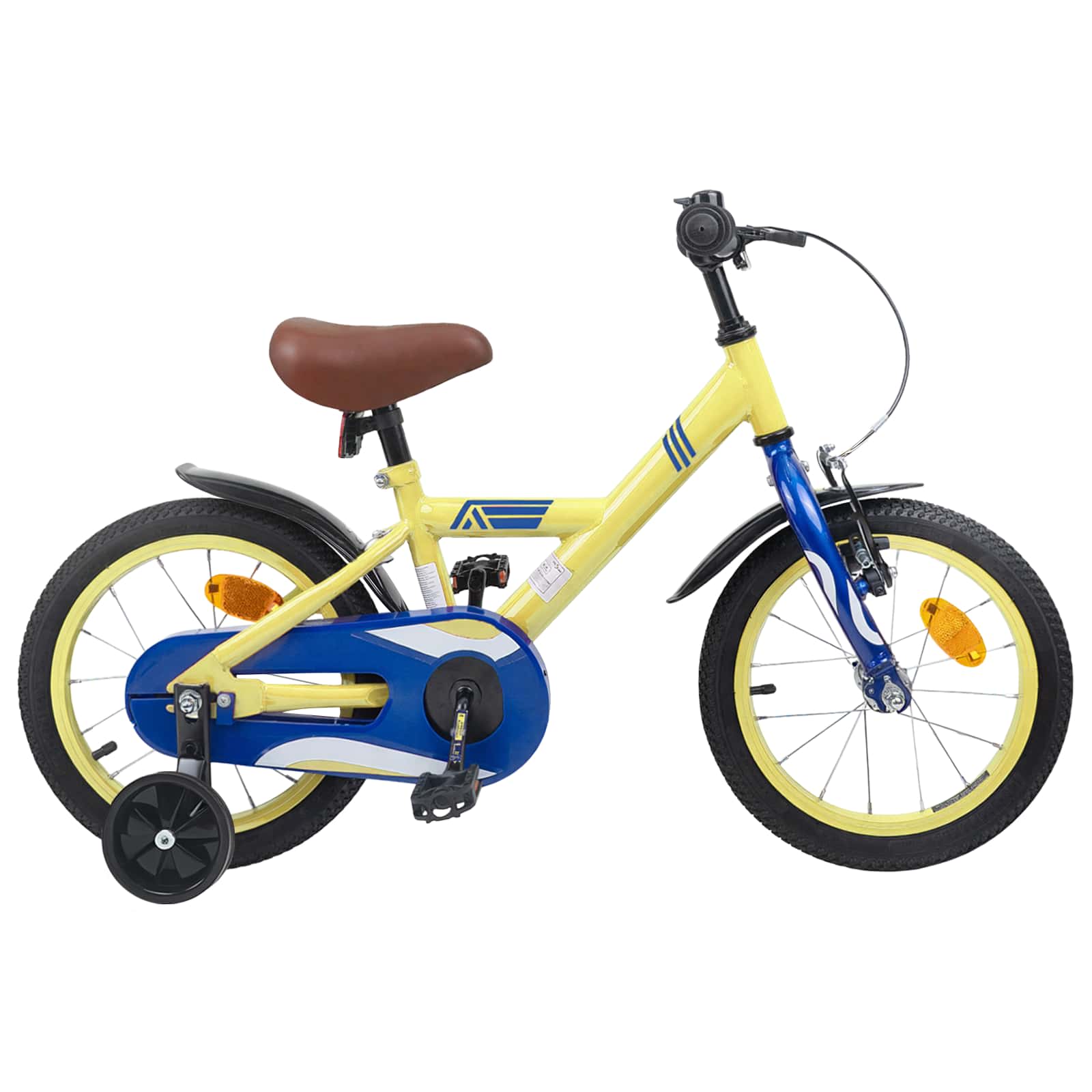 vidaXL Kinderfiets 20 Inch voor 6-11 jaar oud Geel