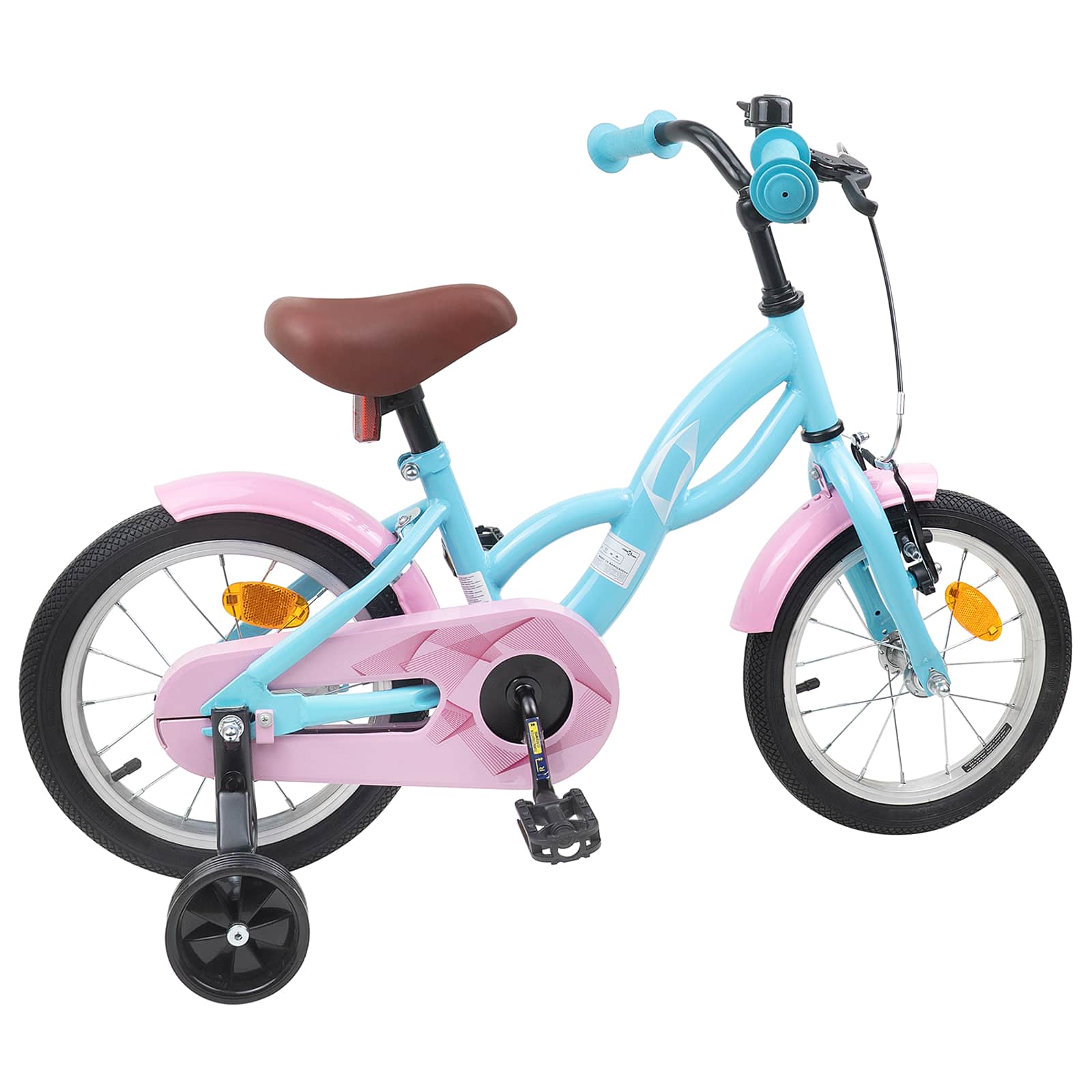 vidaXL Kinderfiets 20 Inch voor 6-11 jaar oud Lichtblauw