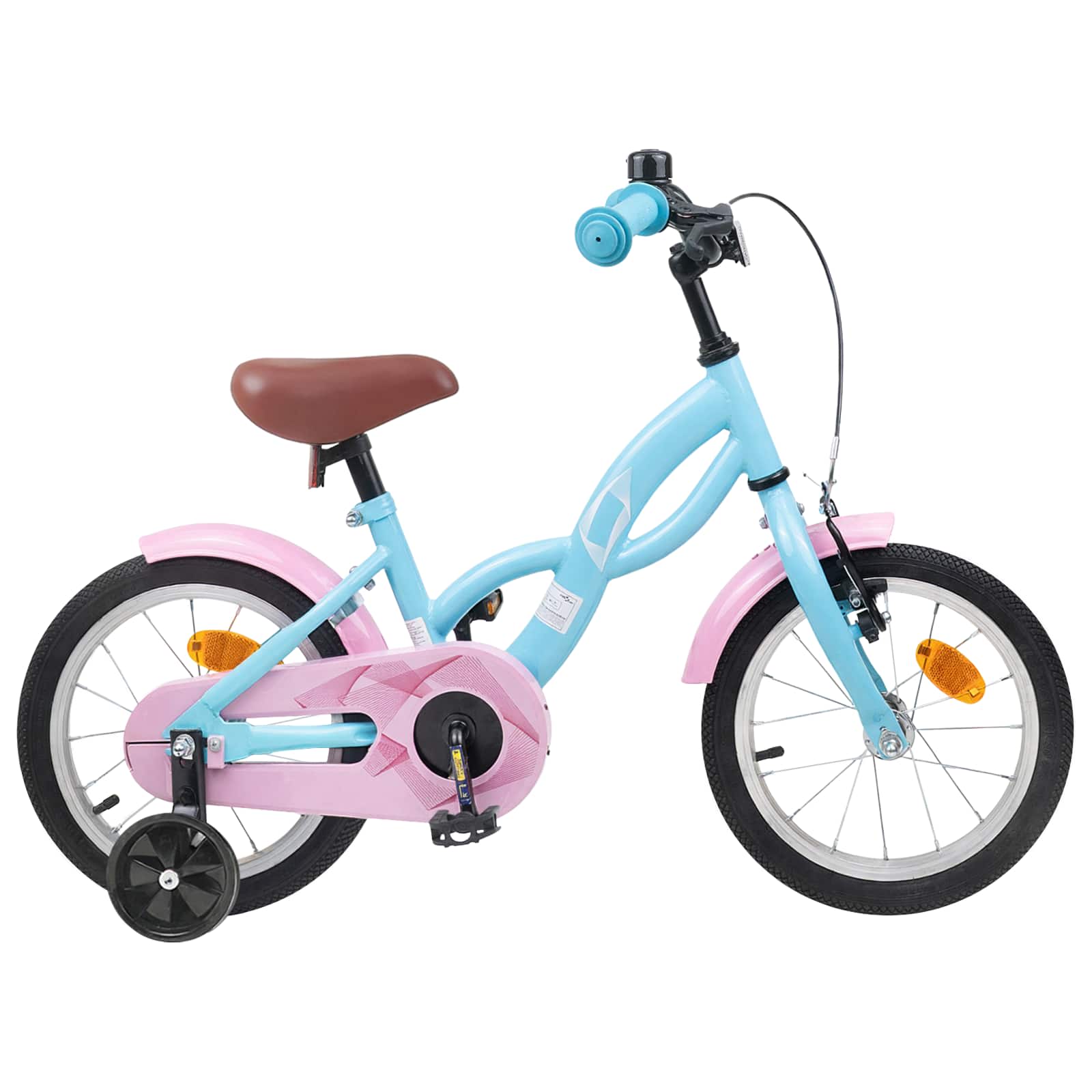 vidaXL Kinderfiets 20 Inch voor 6-11 jaar oud Lichtblauw