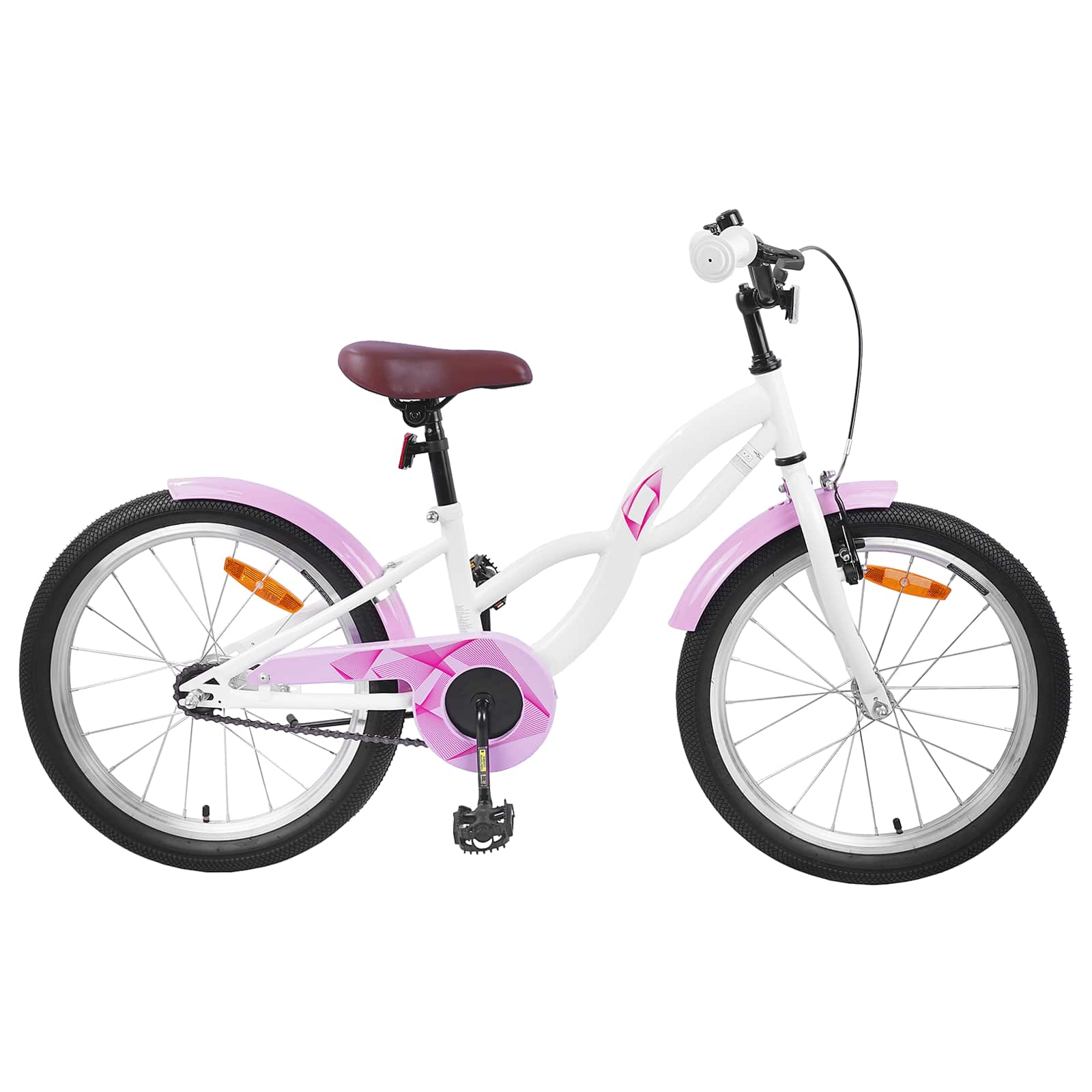 vidaXL Kinderfiets 20 Inch voor 6-11 jaar oud Lichtblauw