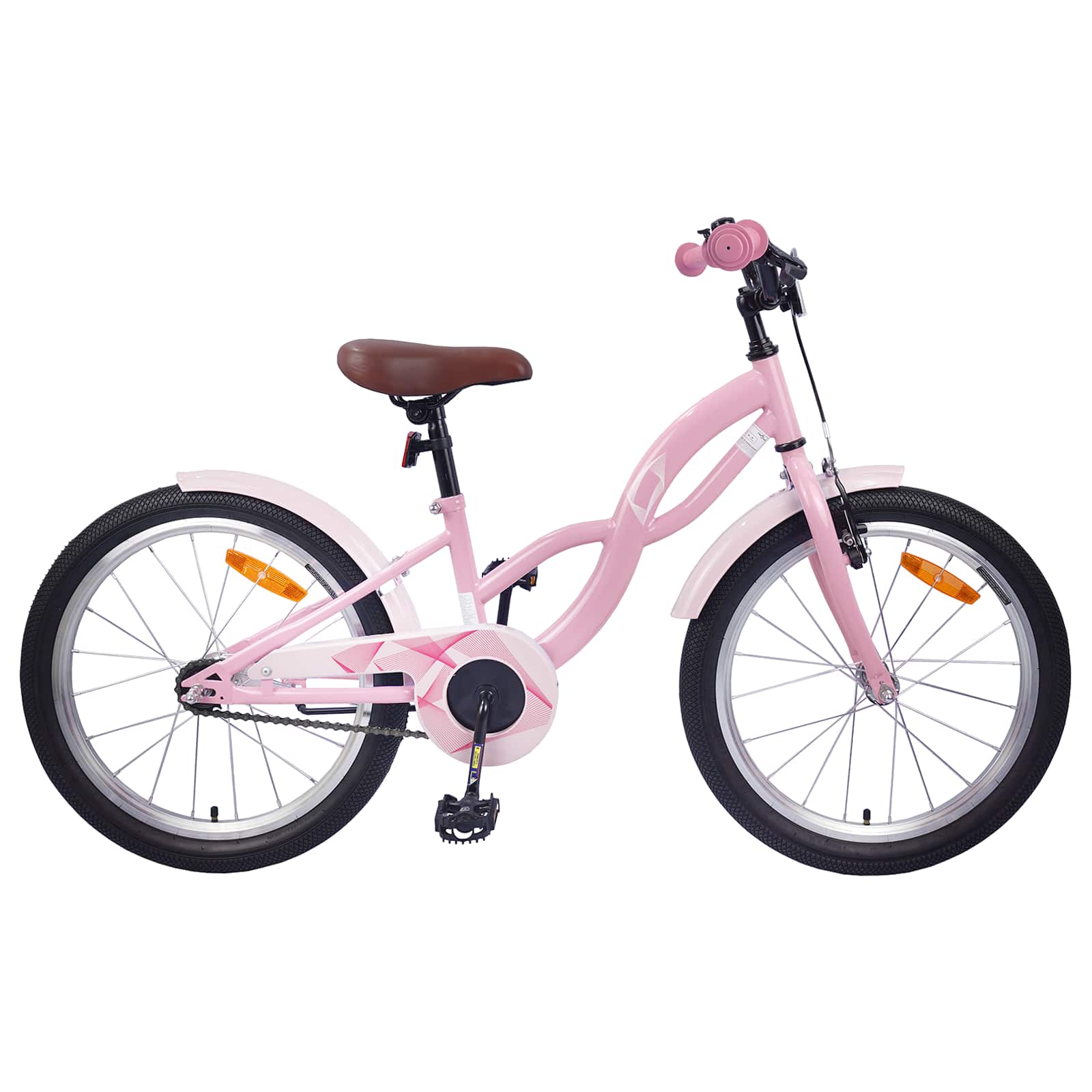 vidaXL Kinderfiets 20 Inch voor 6-11 jaar oud Lichtblauw