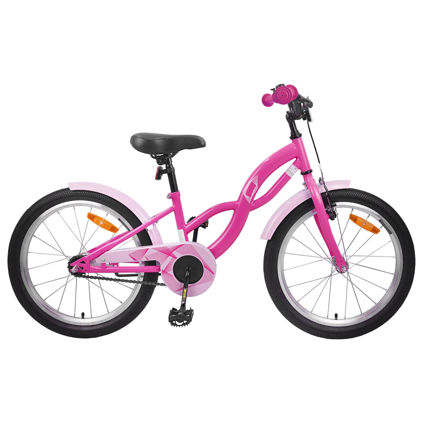 vidaXL Kinderfiets 20 Inch voor 6-11 jaar oud Lichtblauw
