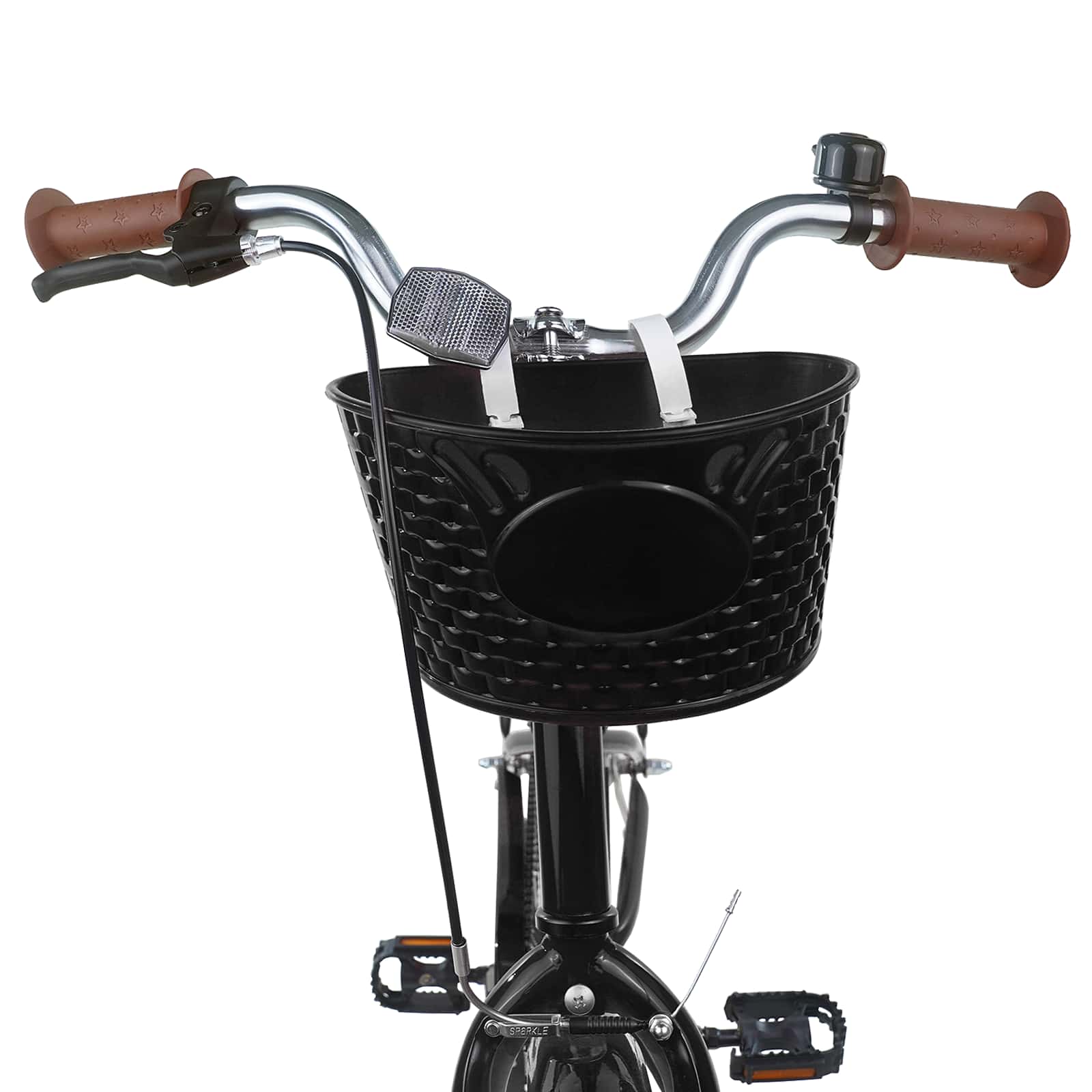 vidaXL Kinderfiets 20 Inch voor 6-11 jaar oud Zwart
