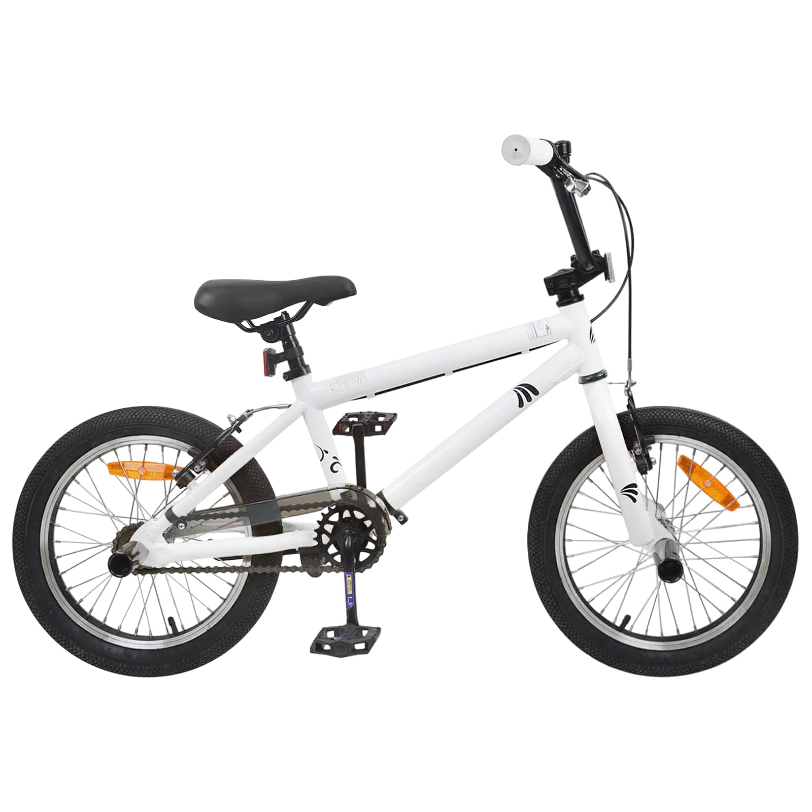 vidaXL BMX Fiets 20 Inch voor boven de 9 jaar Zwart