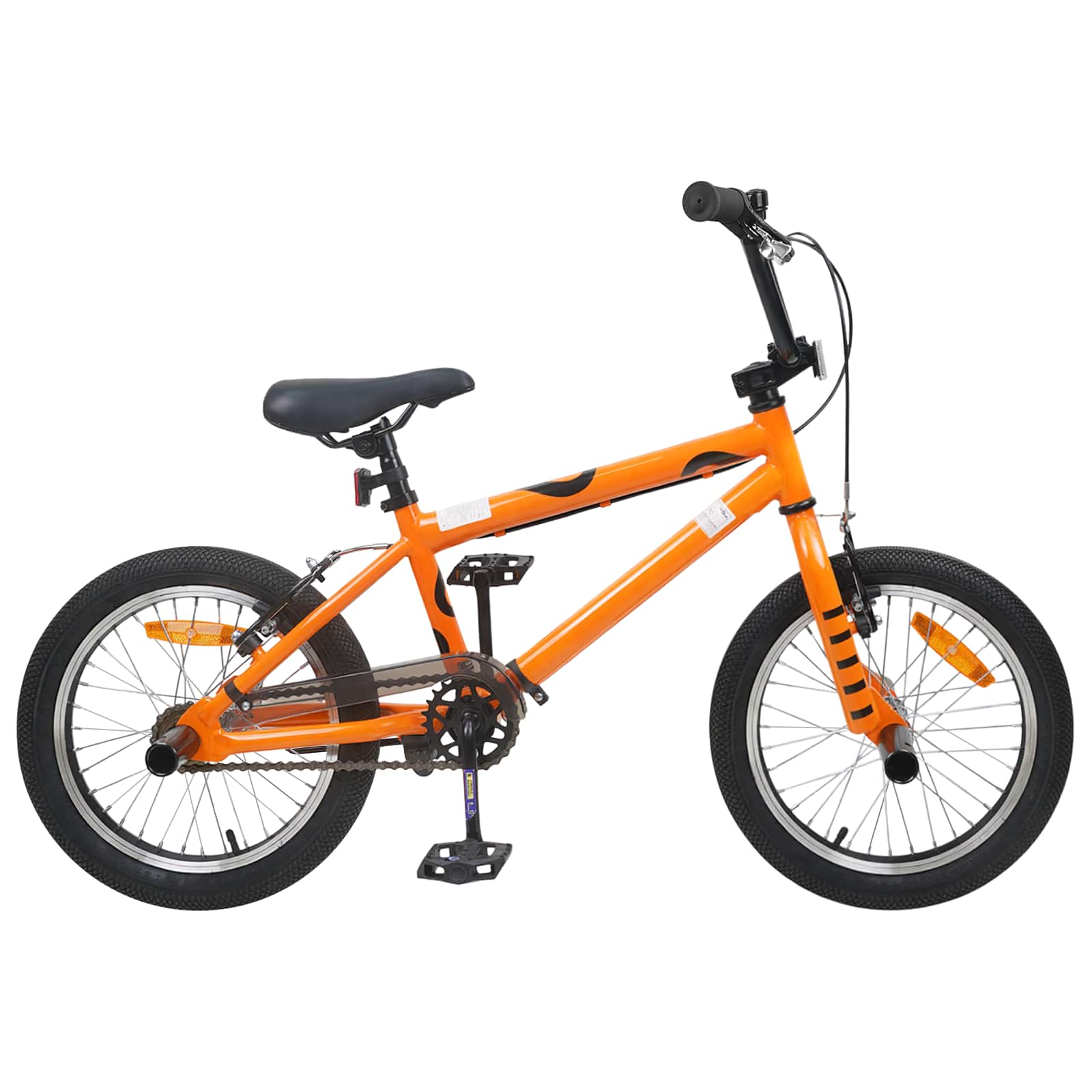 vidaXL BMX Fiets 20 Inch voor boven de 9 jaar Zwart