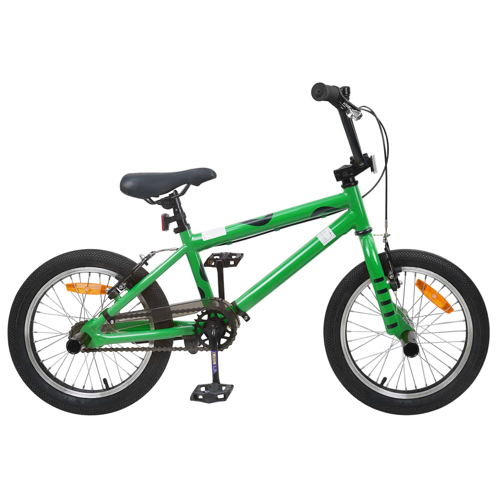 vidaXL BMX Fiets 20 Inch voor boven de 9 jaar Zwart