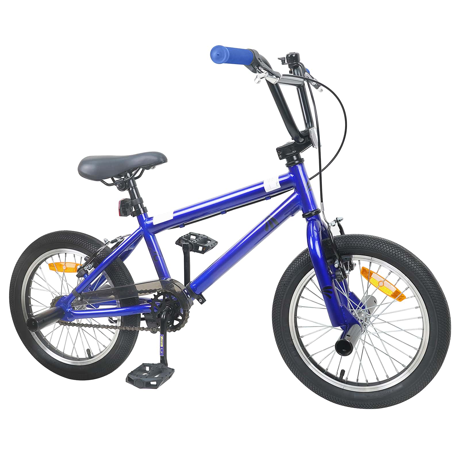 vidaXL BMX Fiets 16 Inch voor 5-8 jaar oud Donkerblauw