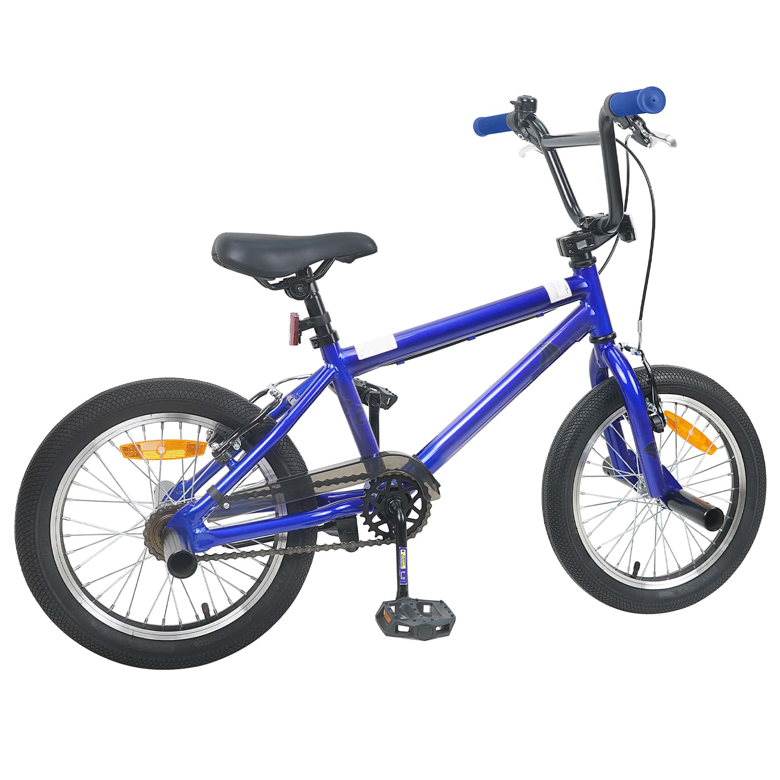 vidaXL BMX Fiets 16 Inch voor 5-8 jaar oud Donkerblauw