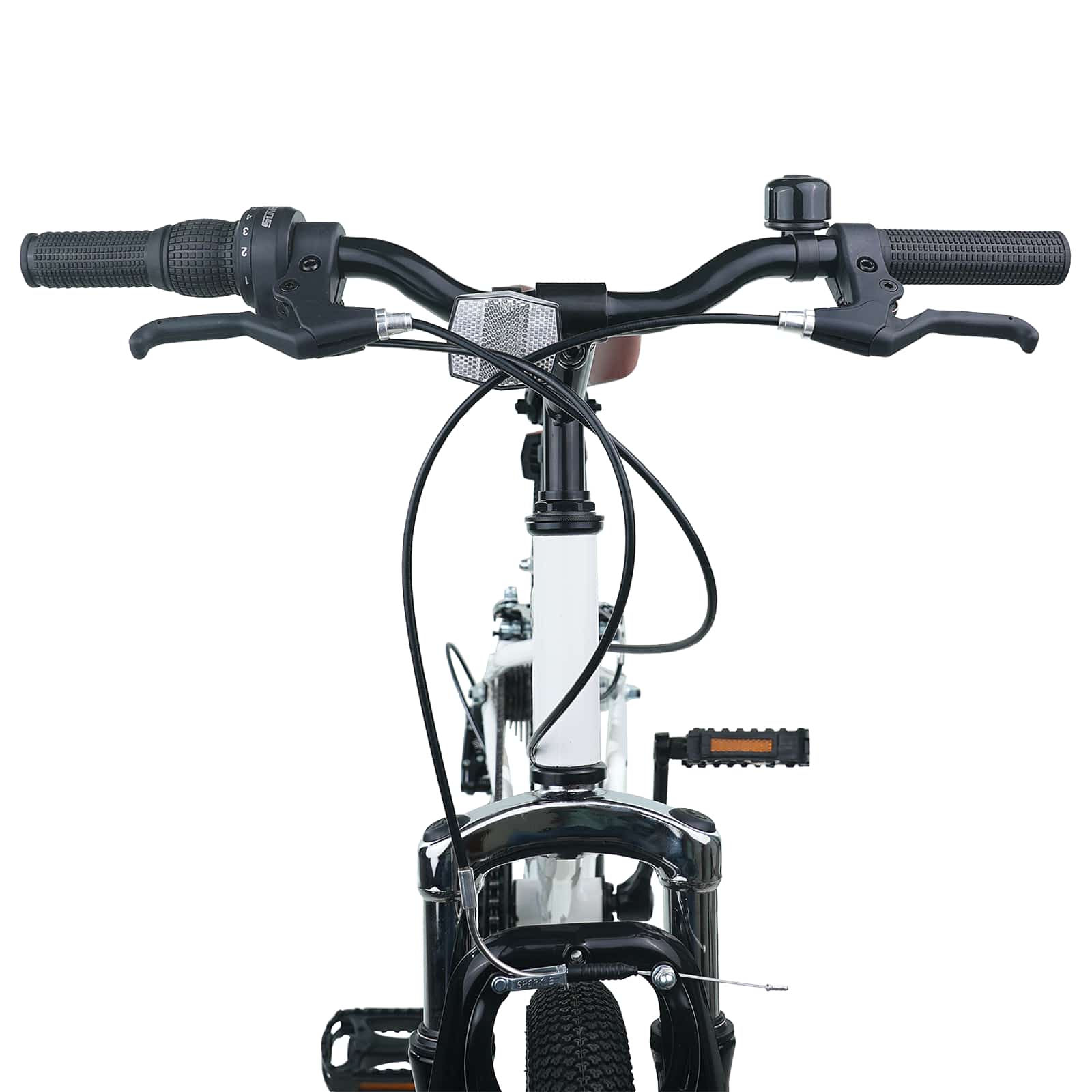 vidaXL Kids Mountain Bike 20 Inch 6-Speed voor 5-8 jaar oud Wit