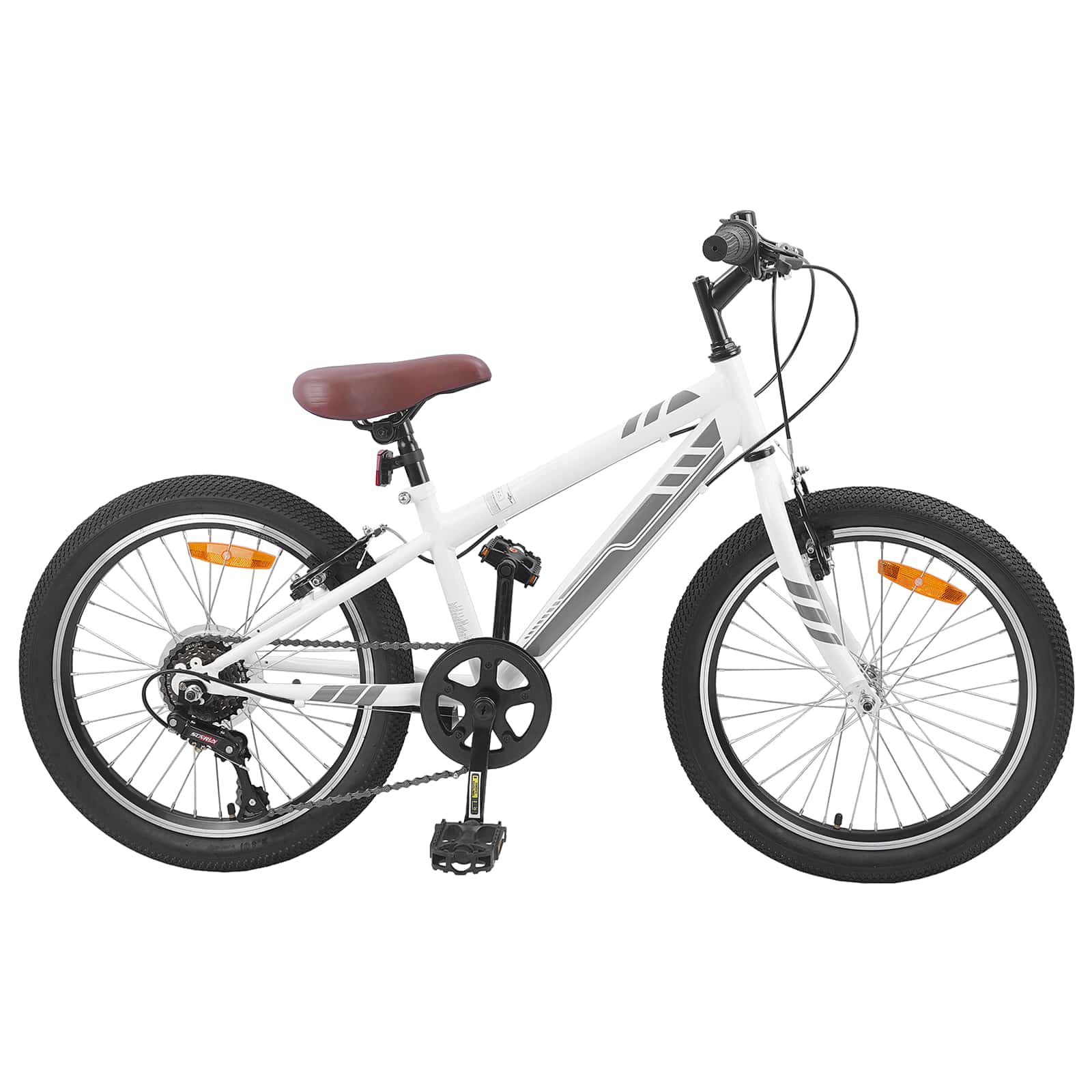 vidaXL Mountainbike 20 Inch 6-Speed voor 5-8 jaar oud Zwart