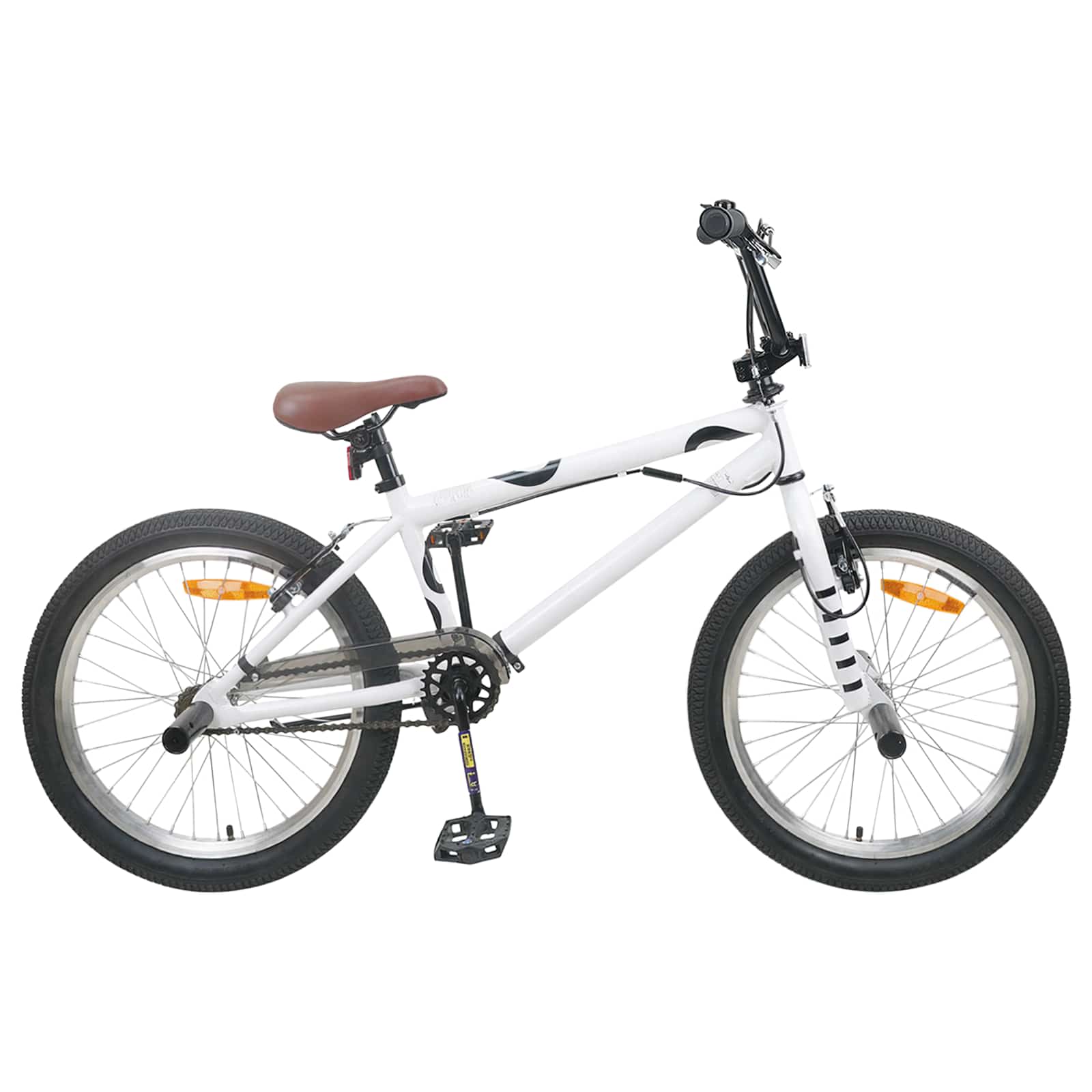 vidaXL BMX Fiets 20 Inch voor boven de 9 jaar Zwart