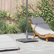 vidaXL Buiten Parasols Donkerhout 45 x 45 x 31 cm Staal