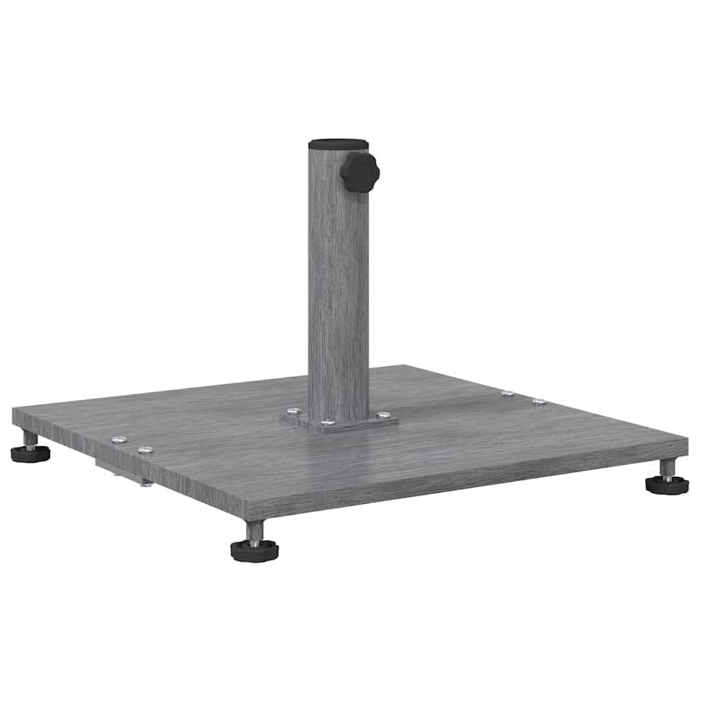 vidaXL Buiten Parasols Donkerhout 45 x 45 x 31 cm Staal