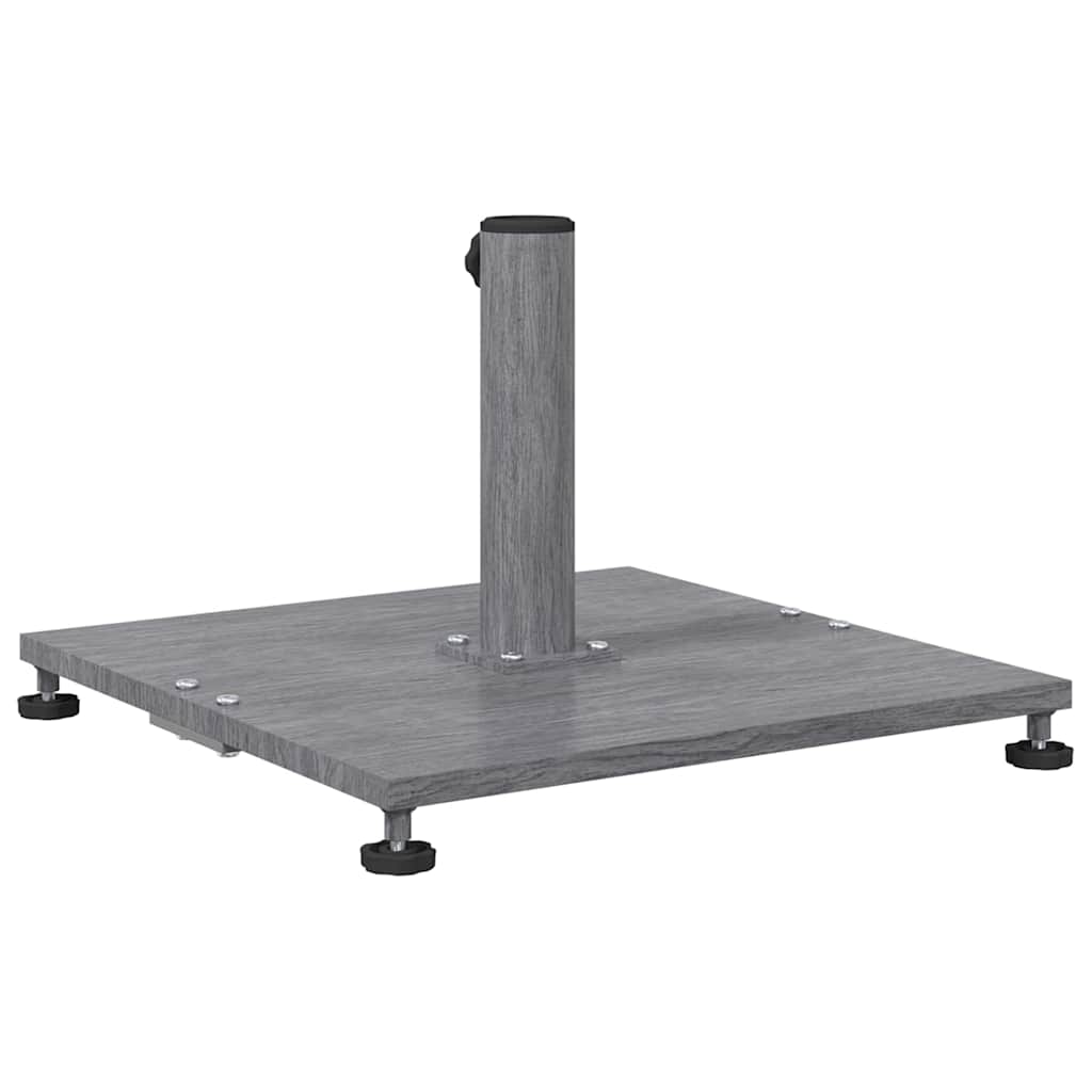 vidaXL Buiten Parasols Donkerhout 45 x 45 x 31 cm Staal