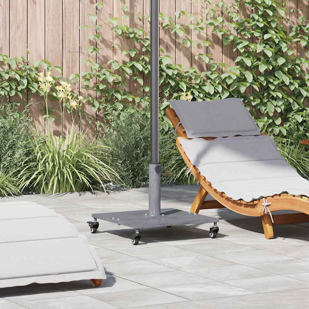 vidaXL Buiten Parasols Donkerhout 45 x 45 x 31 cm Staal