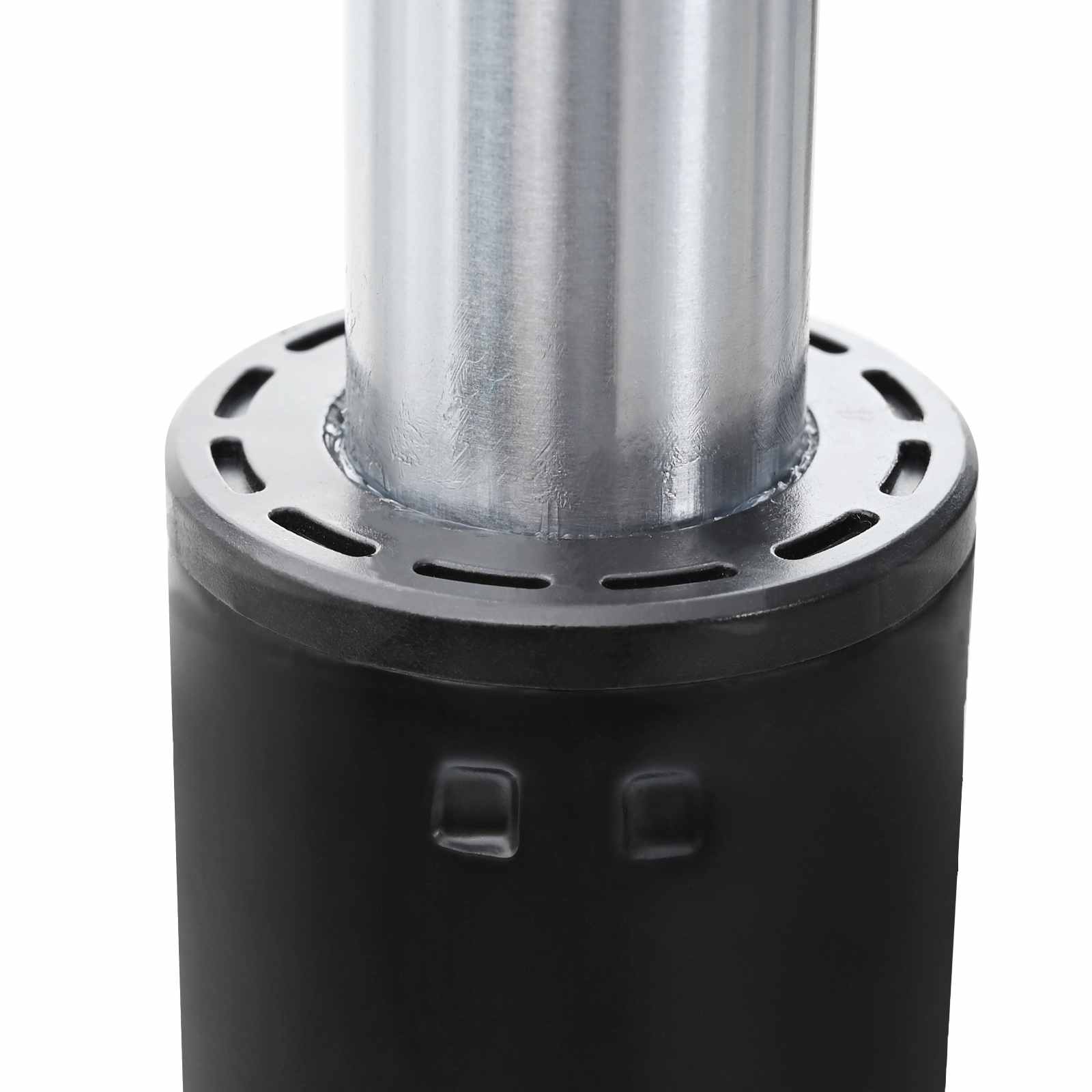vidaXL Kantoorstoel gascilinder Zwart 239-309 mm IJzer
