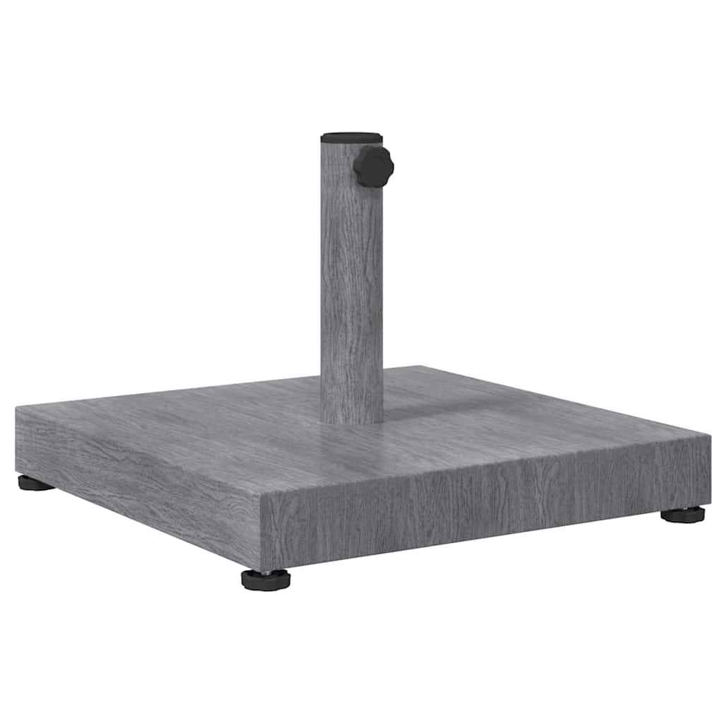 vidaXL Buiten Parasols Donkerhout 45 x 45 x 31.5 cm Staal, Beton