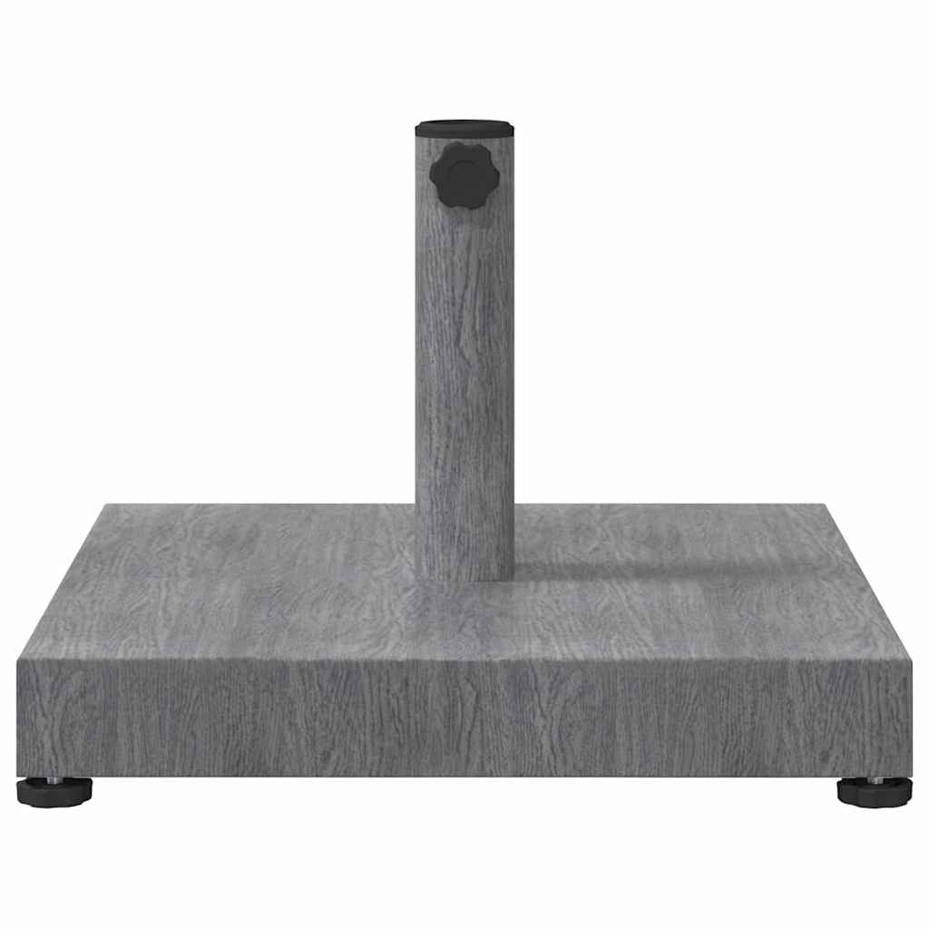vidaXL Buiten Parasols Donkerhout 45 x 45 x 31.5 cm Staal, Beton