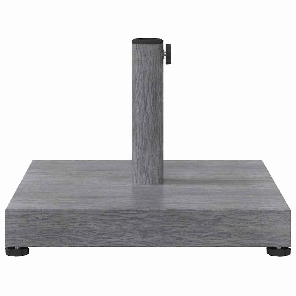 vidaXL Buiten Parasols Donkerhout 45 x 45 x 31.5 cm Staal, Beton