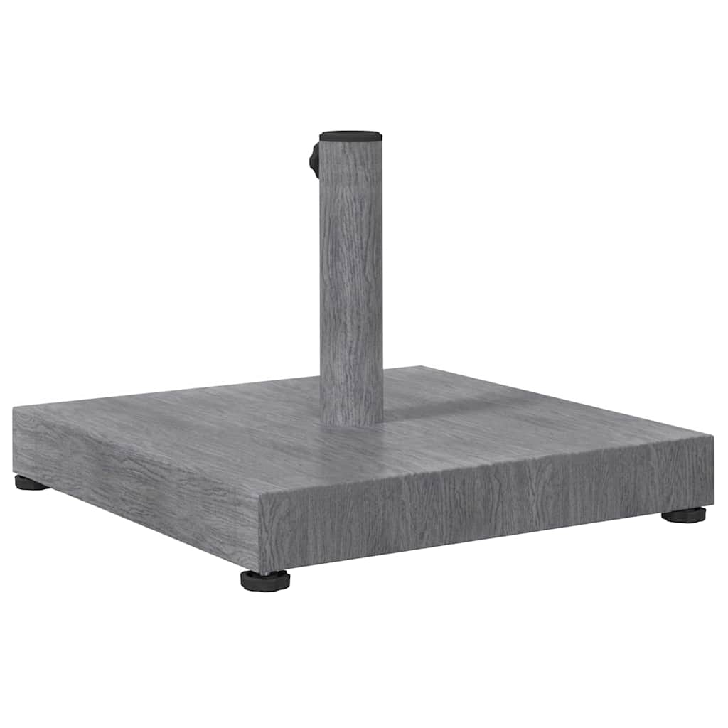vidaXL Buiten Parasols Donkerhout 45 x 45 x 31.5 cm Staal, Beton