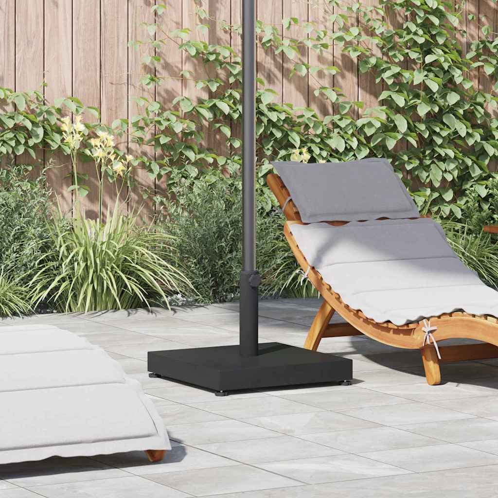 vidaXL Buiten Parasols Donkerhout 45 x 45 x 31.5 cm Staal, Beton