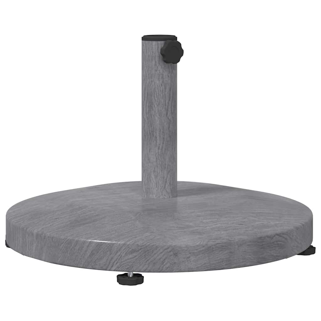 vidaXL Buiten Parasols Donkerhout 48 x 48 x 32 cm Staal, Beton