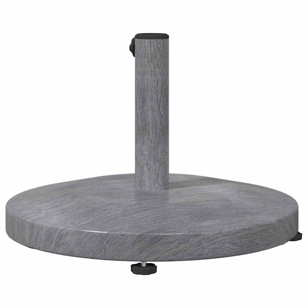 vidaXL Buiten Parasols Donkerhout 48 x 48 x 32 cm Staal, Beton