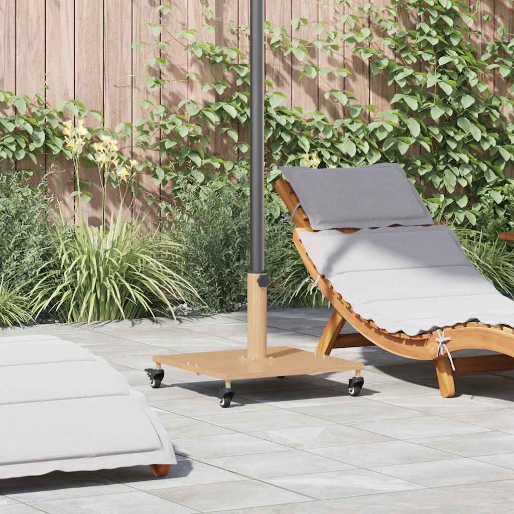 vidaXL Buiten Parasols Donkerhout 45 x 45 x 31 cm Staal