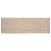 vidaXL Tapijt Basketweave Natuurlijk en wit 60 x 200 cm Jute
