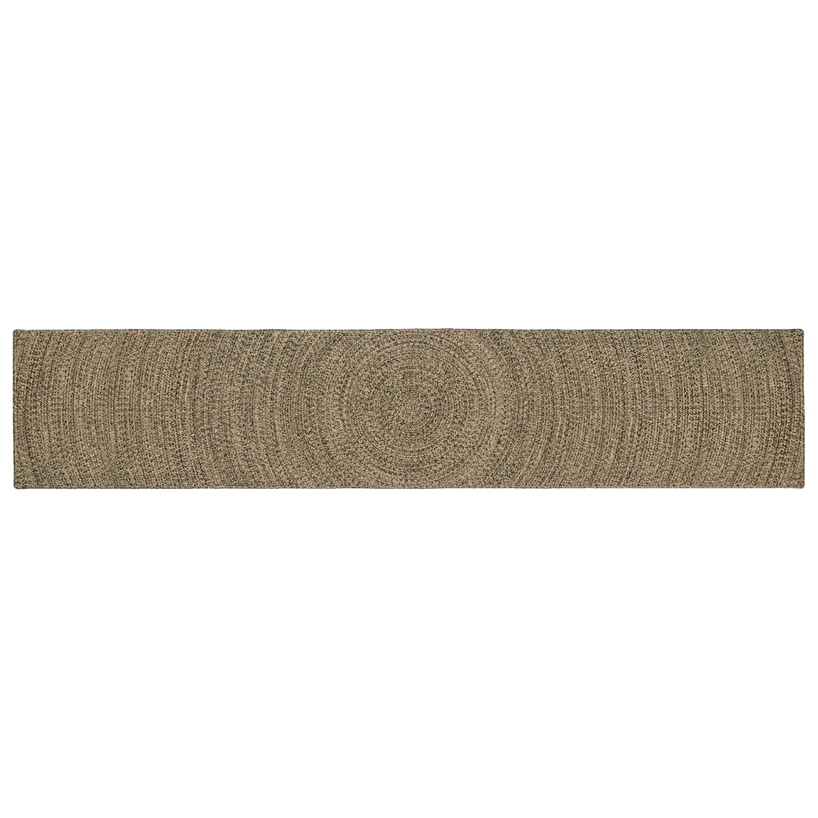 vidaXL Vloerkleed Natuurlijk en Wit 60 x 110 cm Jute