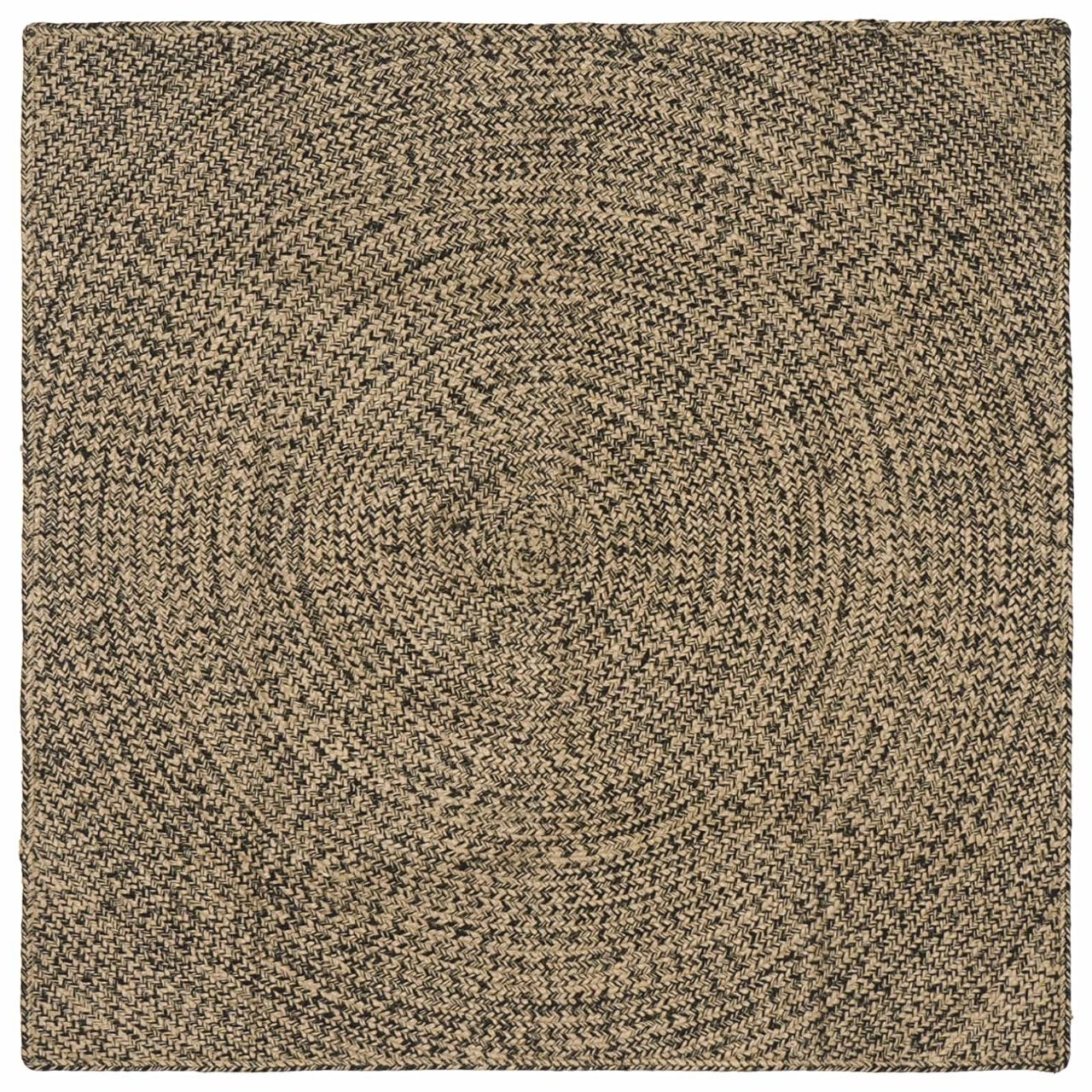 vidaXL Vloerkleed Natuurlijk en Wit 60 x 110 cm Jute