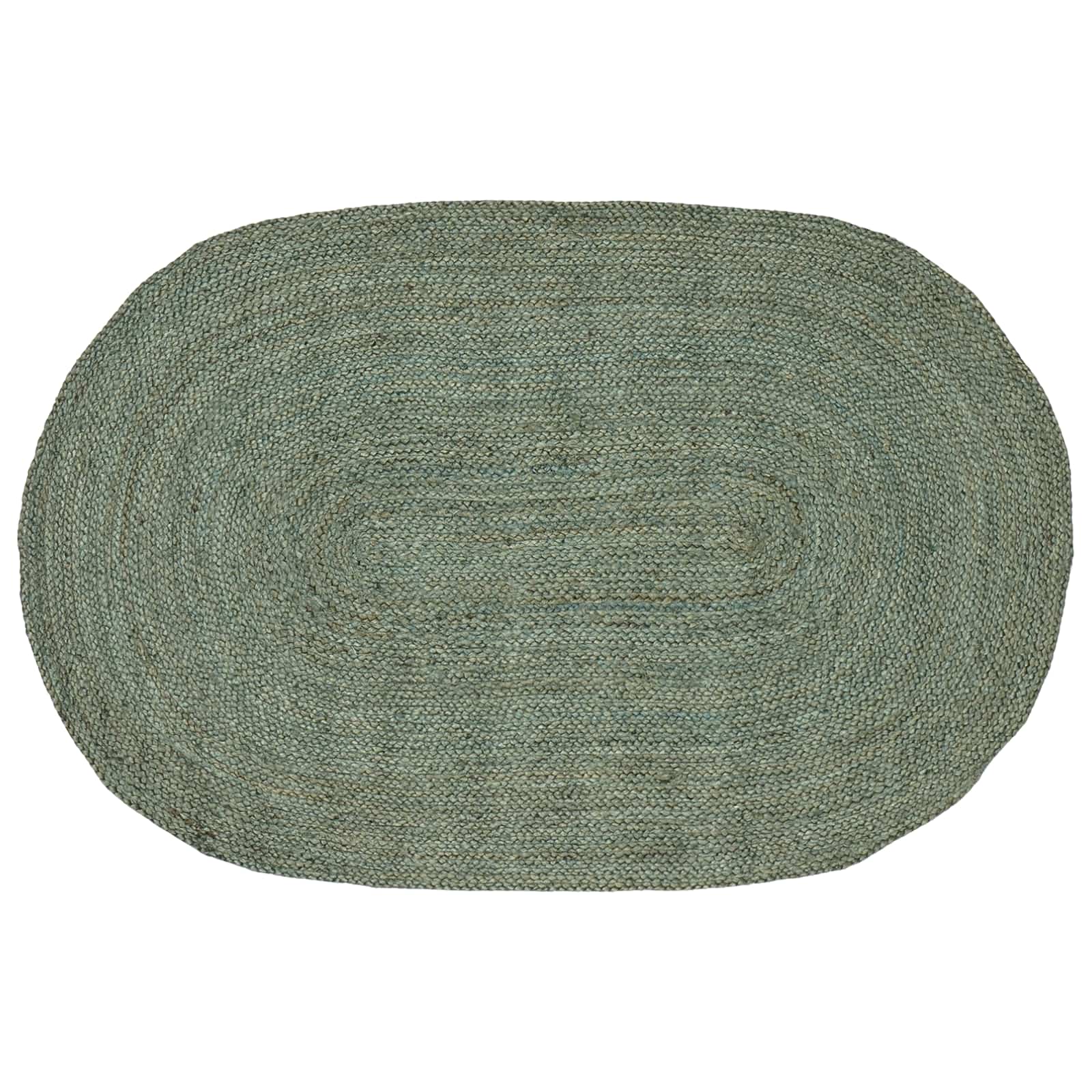 vidaXL Vloerkleed Natuurlijk en Zwart 300 x 300 cm Jute
