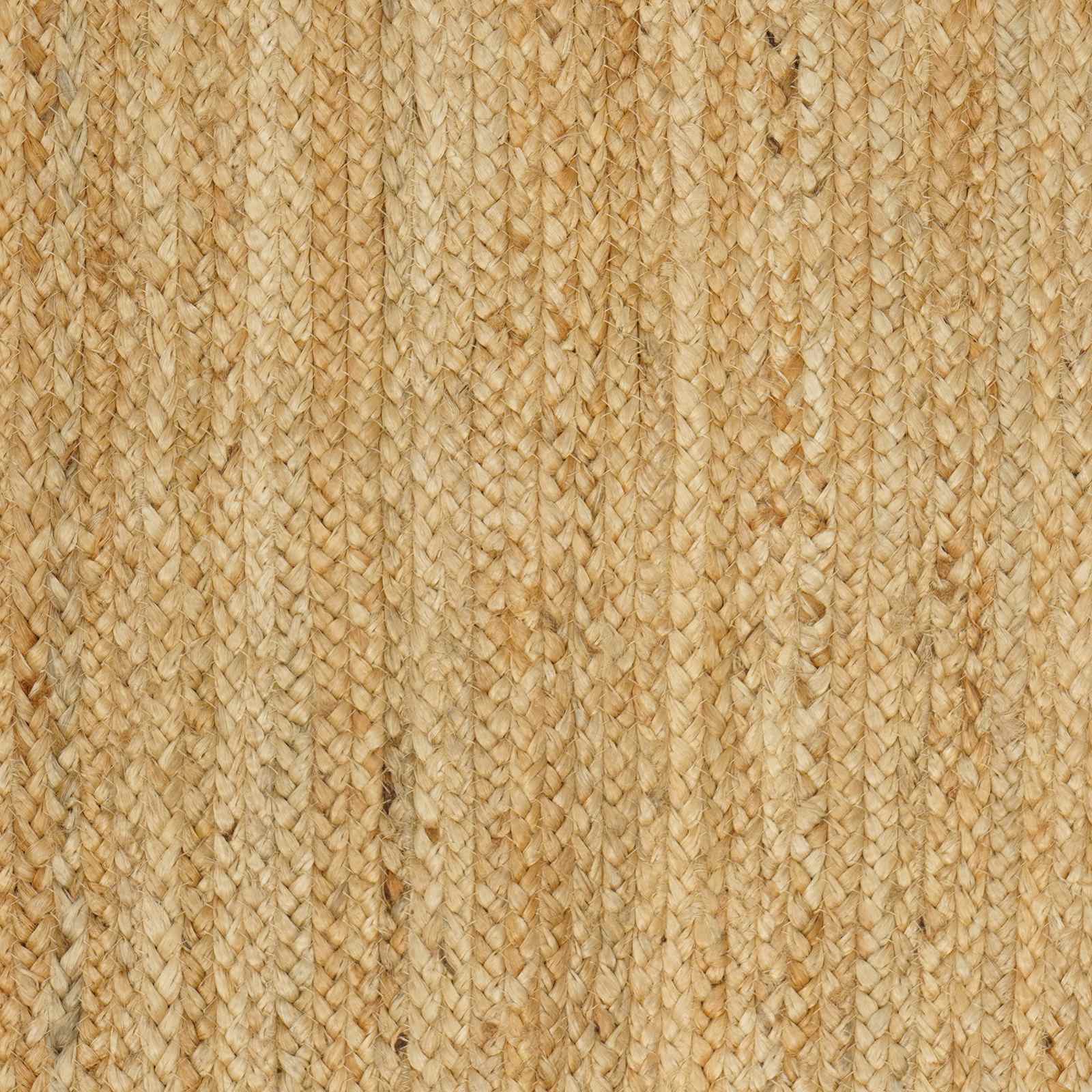 vidaXL Vloerkleden Rechthoekig Natuurlijk en Grijs 60 x 110 cm Jute