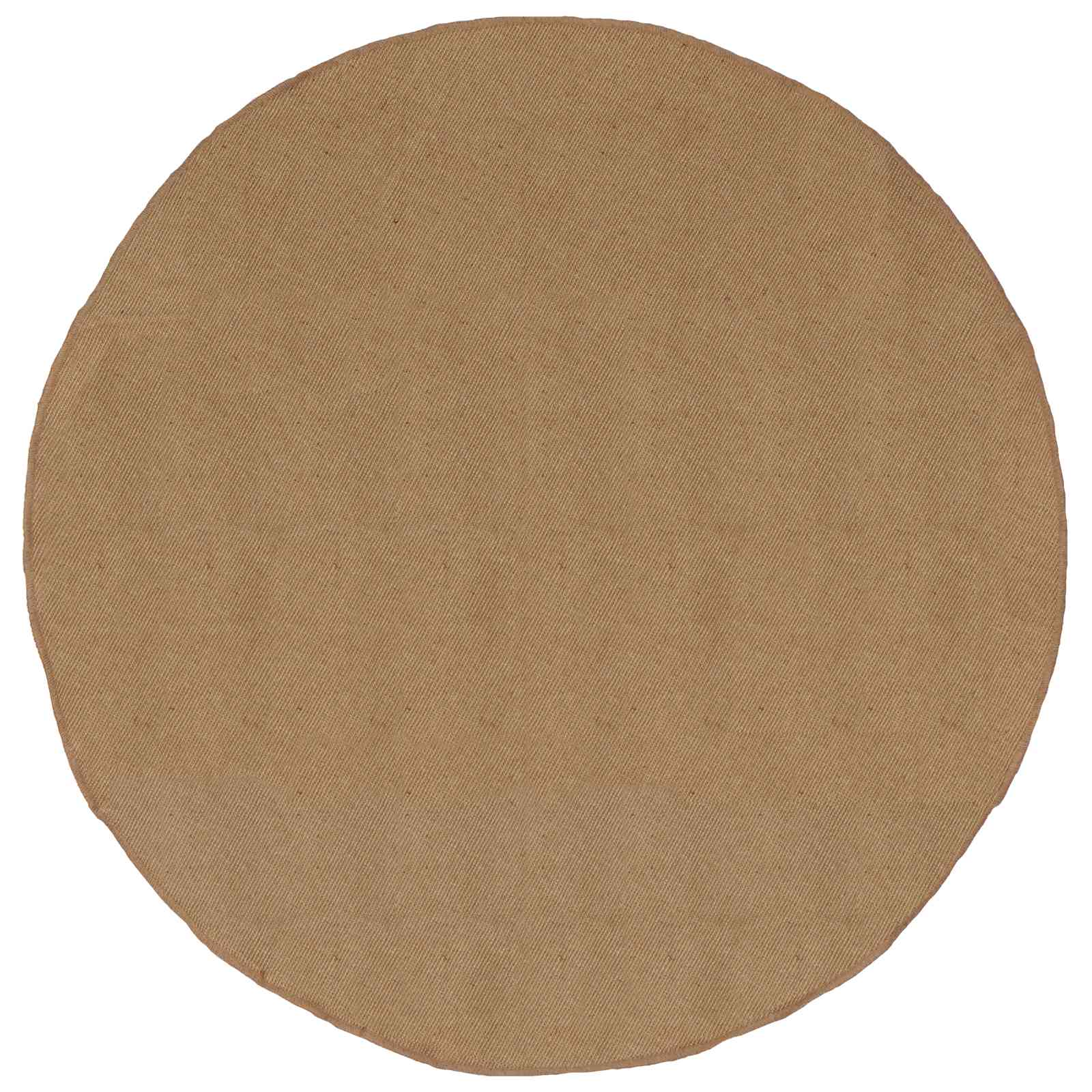 vidaXL Tapijt Naturel Ø 90 cm Jute