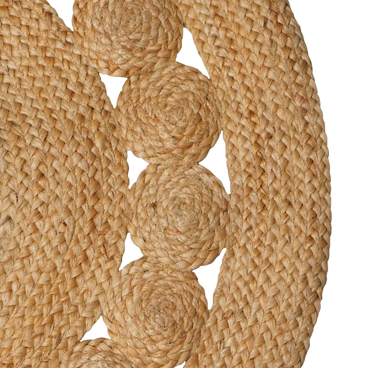 vidaXL Tapijt Beige 100 x 152 cm Jute