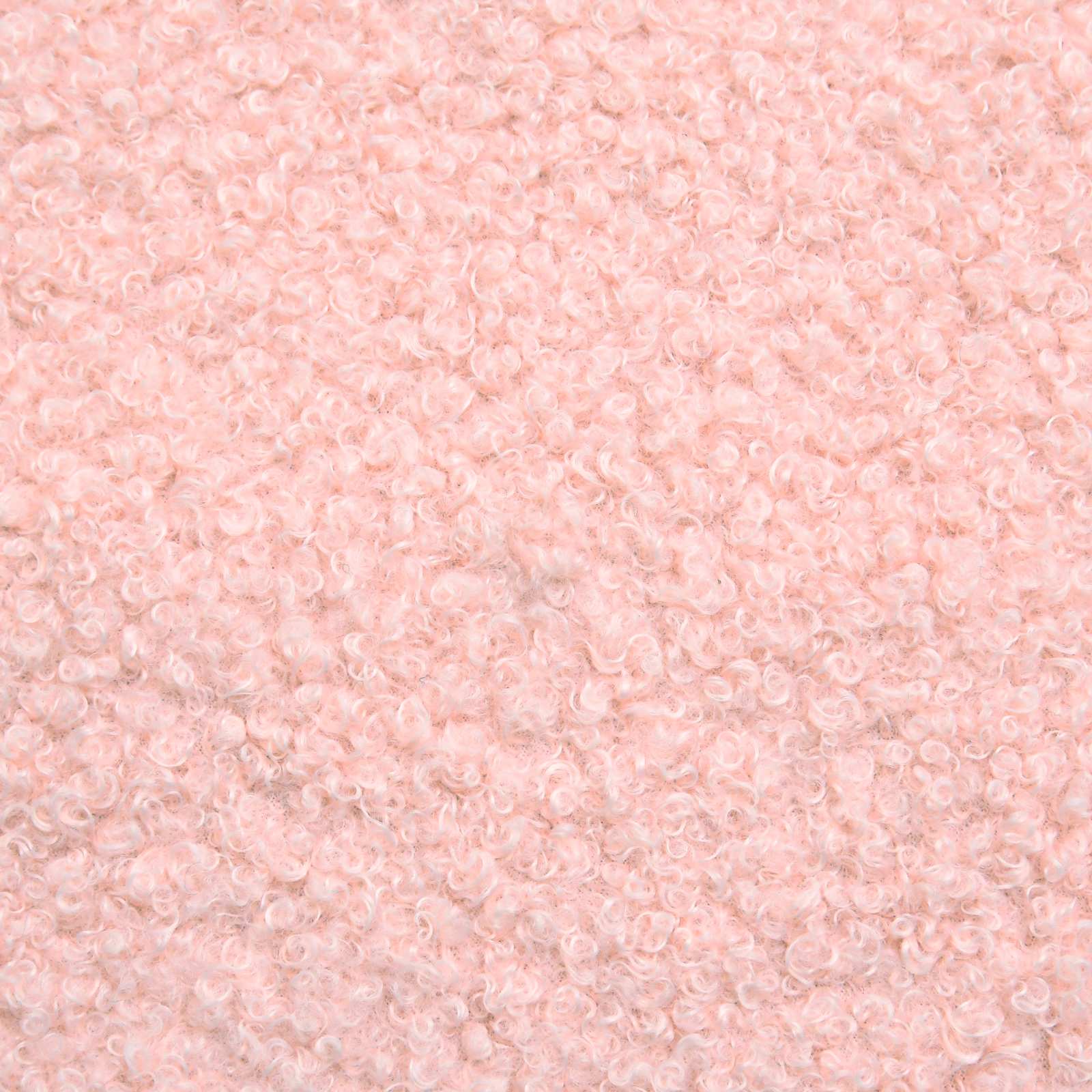 vidaXL Peuterbedframe met hoofdbord Crème 70 x 140 cm Schapenstof