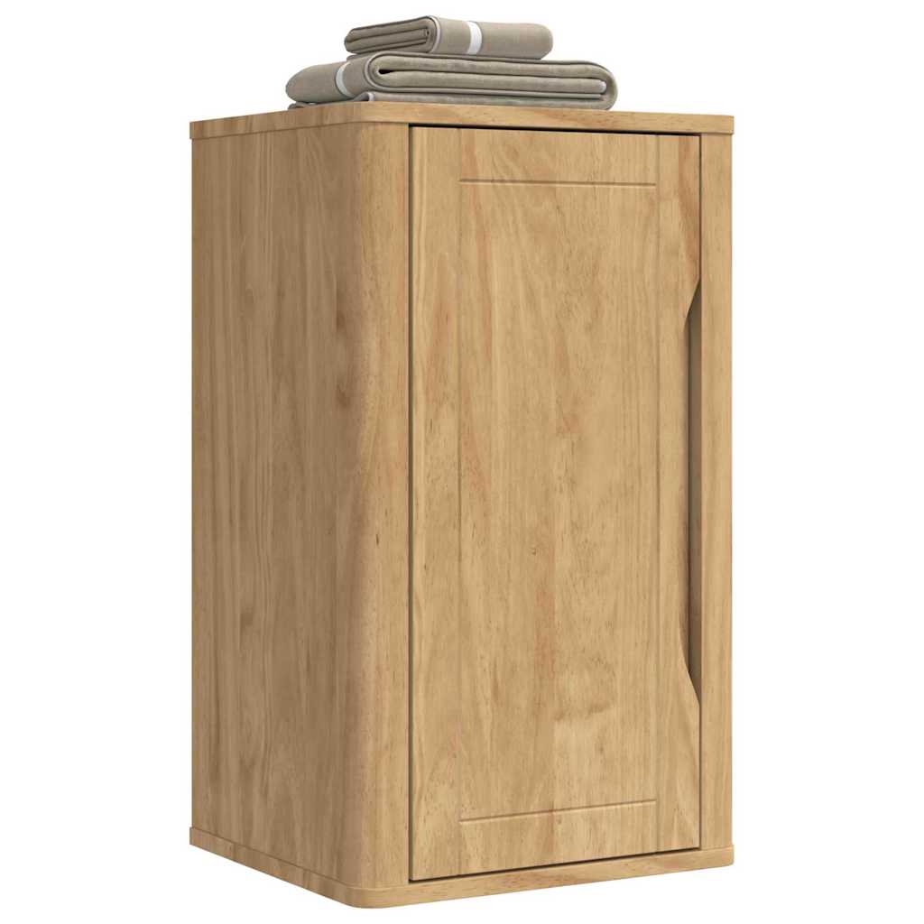 vidaXL Badkamer wandkast Wasbruin 60 x 40 x 80 cm Massief grenenhout