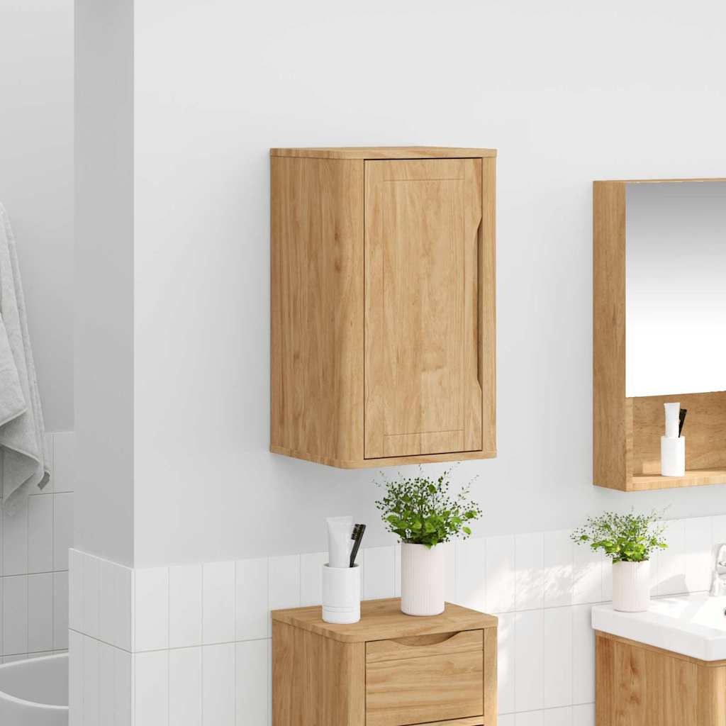 vidaXL Badkamer wandkast Wasbruin 60 x 40 x 80 cm Massief grenenhout