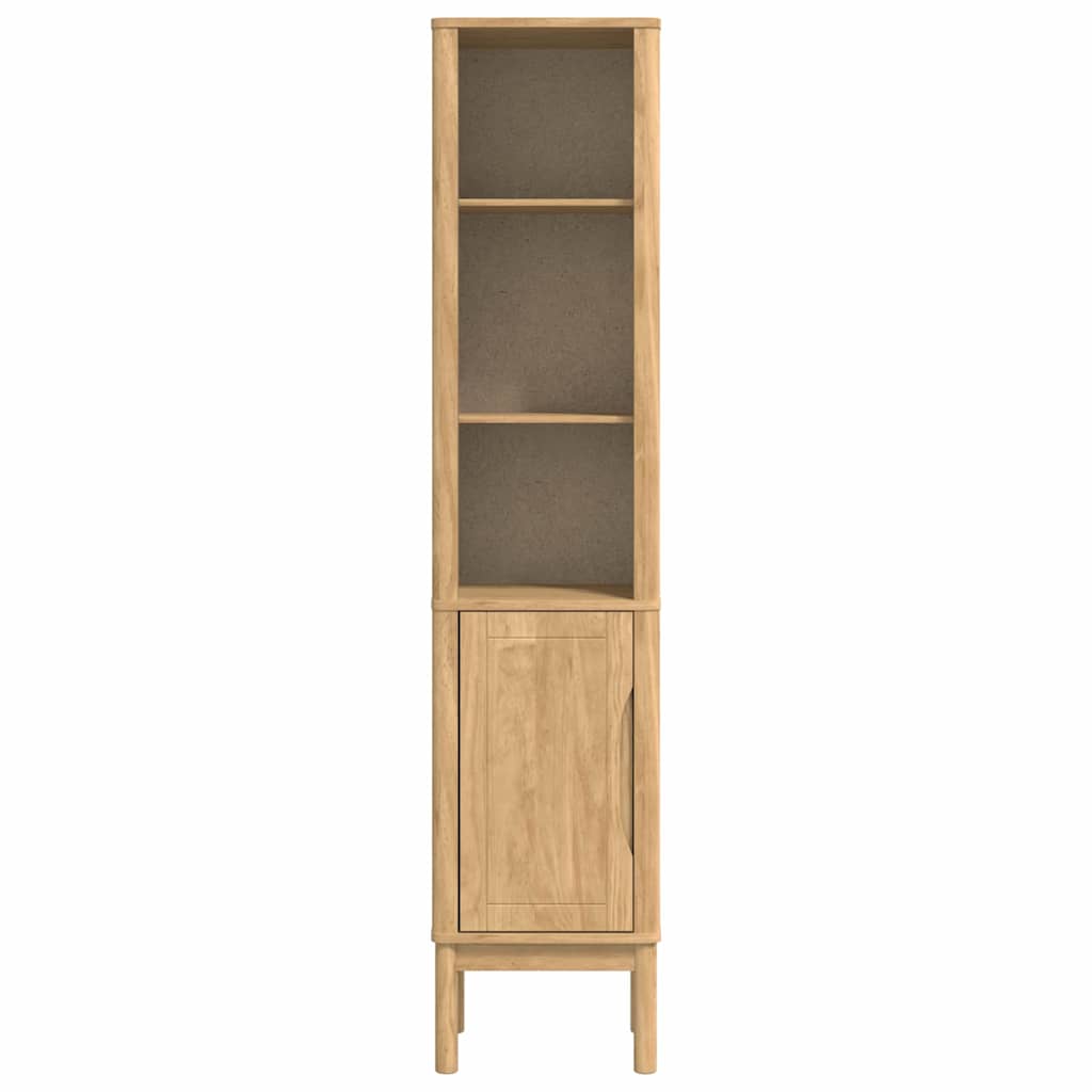 vidaXL Hoge badkamerkast Wasbruin 36 x 30 x 160 cm Massief grenenhout