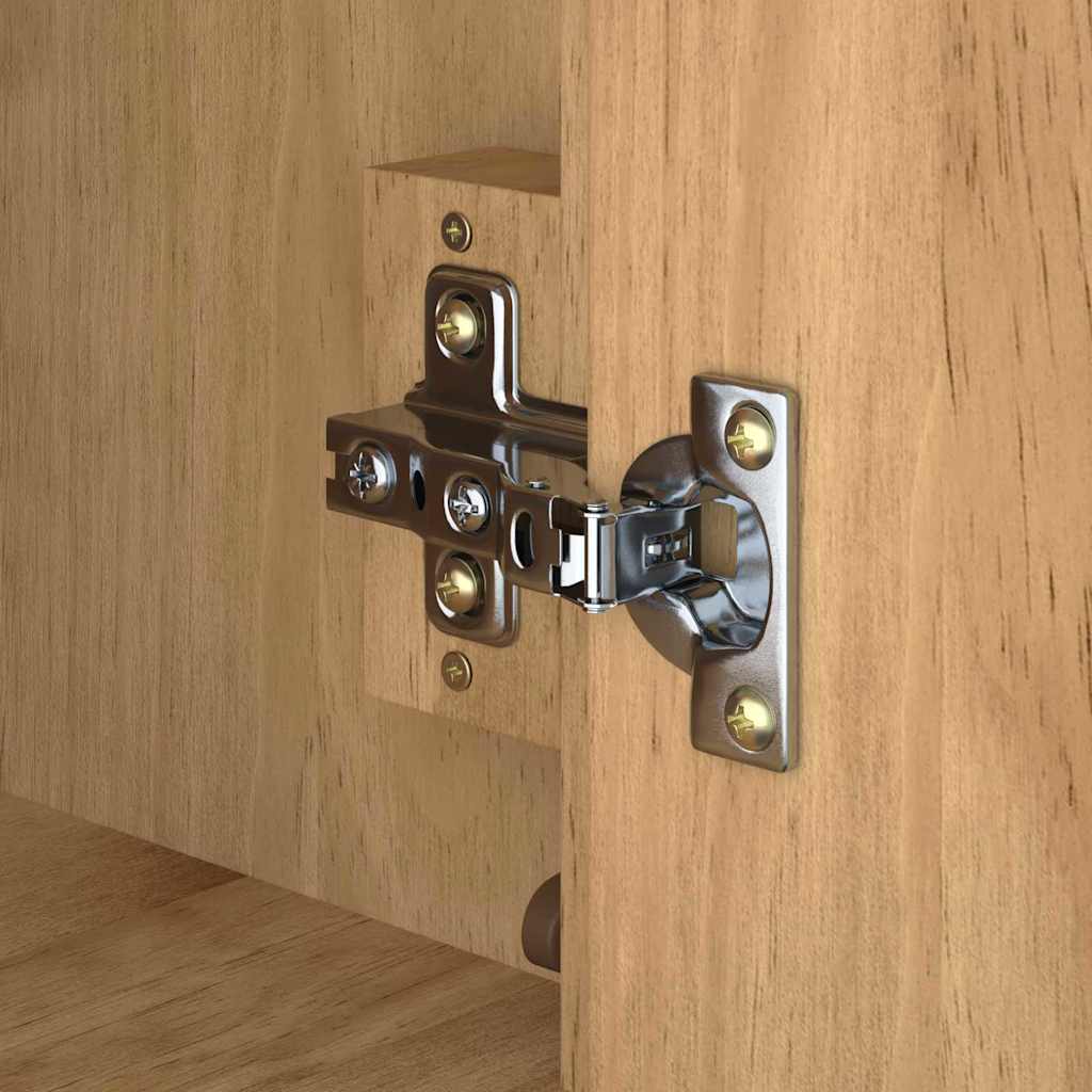 vidaXL Badkamer wastafelkast met plank FLORO Wasbruin 60 x 40 x 80 cm