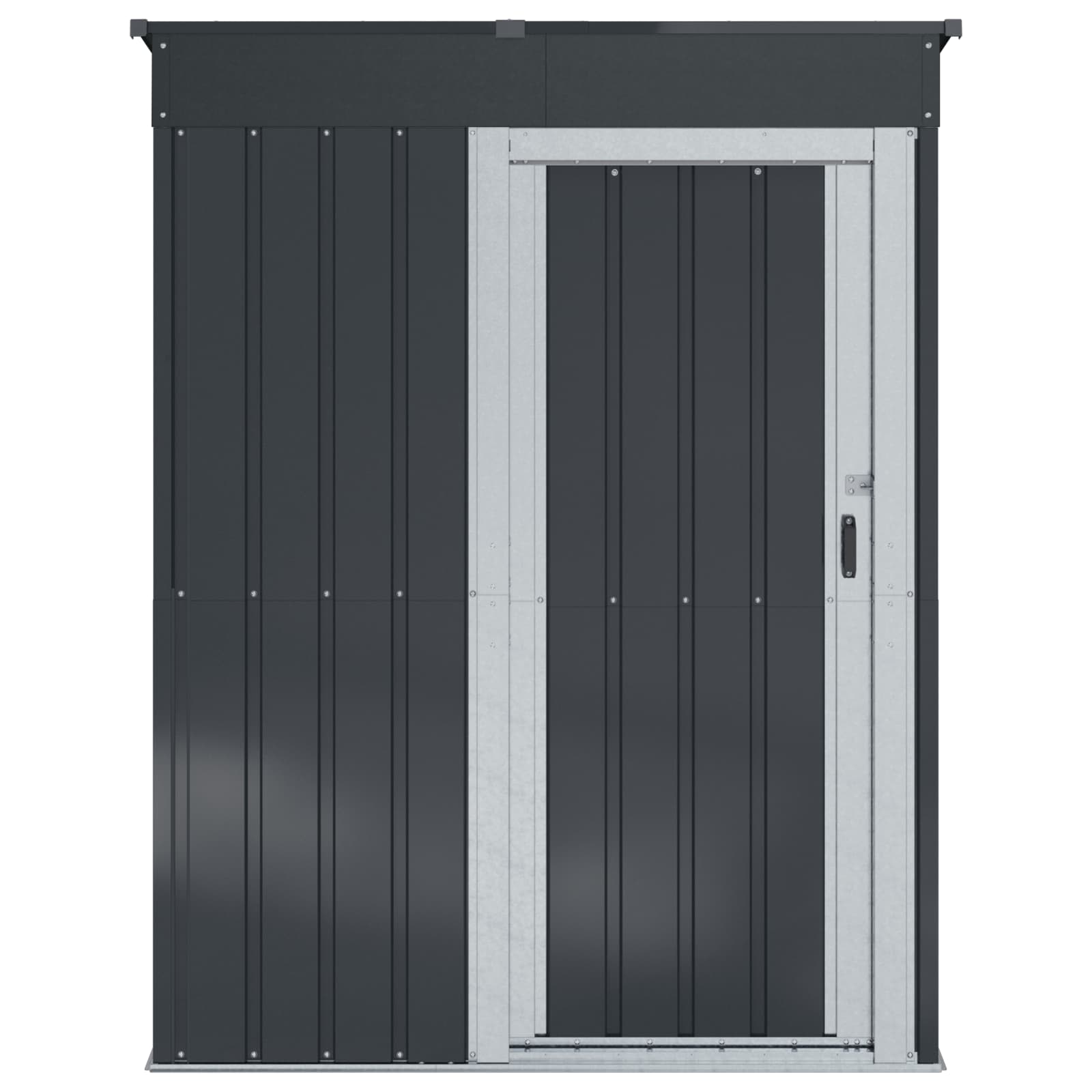 vidaXL Tuinhuisjes Antraciet 137 x 81 x 180 cm Metaal
