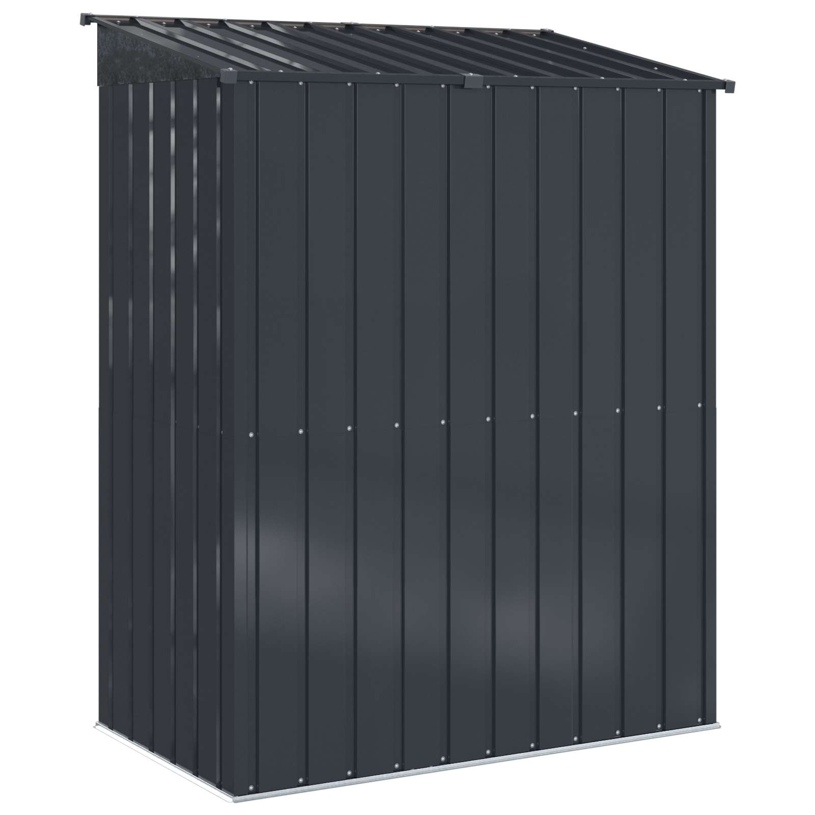 vidaXL Tuinhuisjes Antraciet 137 x 81 x 180 cm Metaal