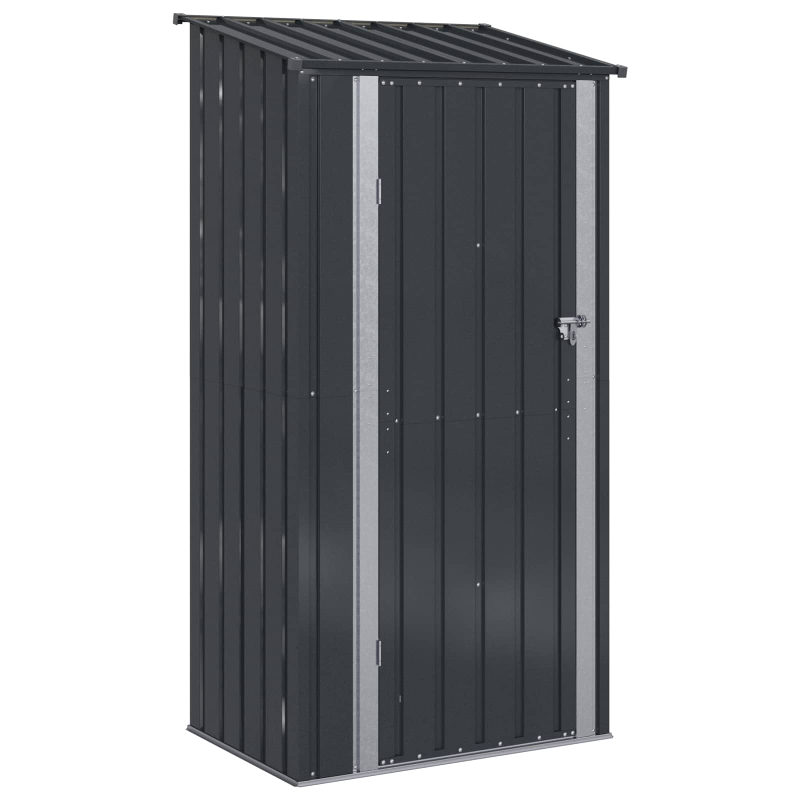 vidaXL Tuinhuisjes Bruin 103 x 74 x 200 cm Metaal
