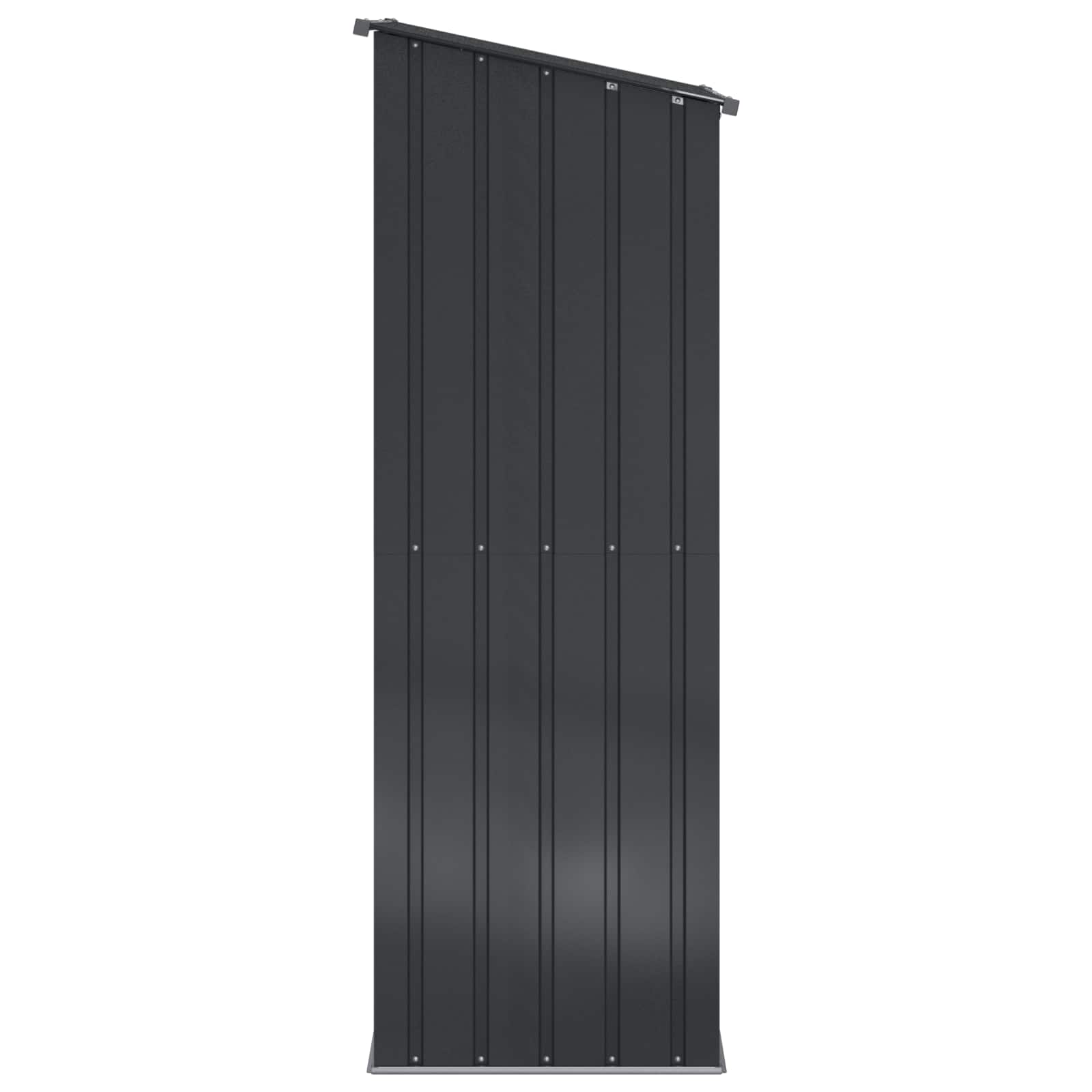 vidaXL Tuinhuisjes Bruin 103 x 74 x 200 cm Metaal