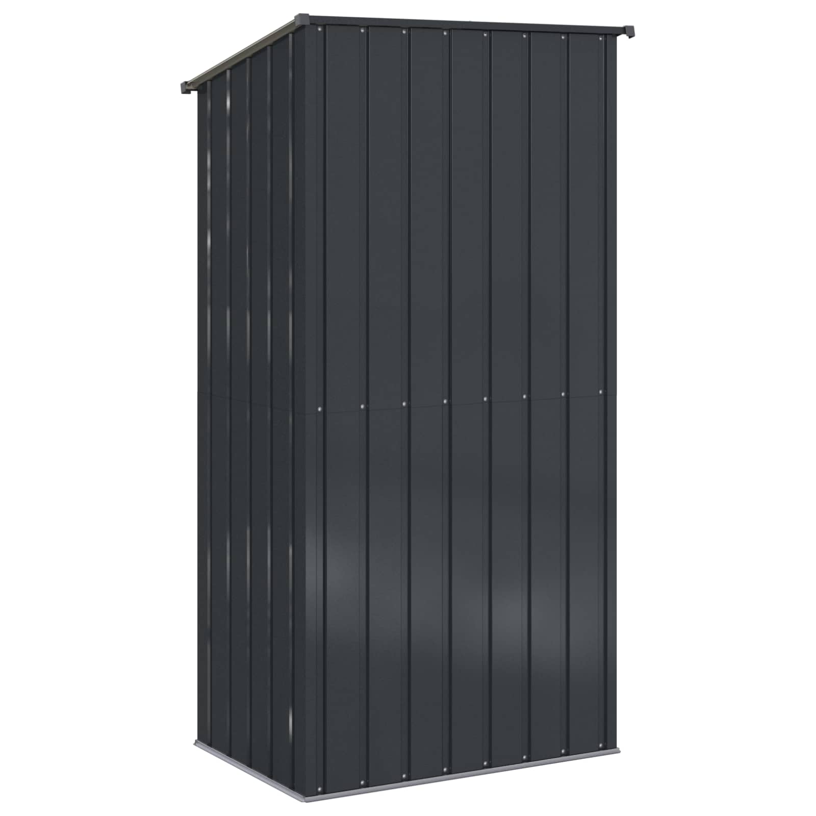 vidaXL Tuinhuisjes Bruin 103 x 74 x 200 cm Metaal